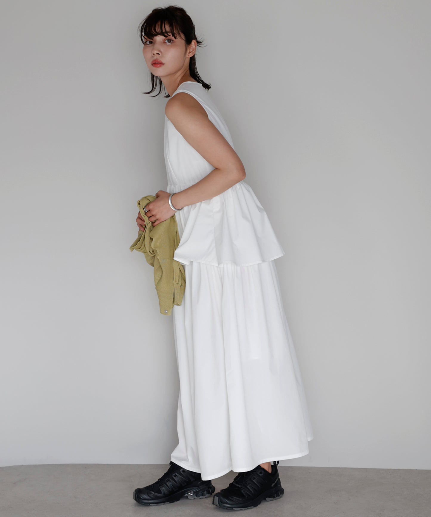 tiered one-piece ティアードワンピース