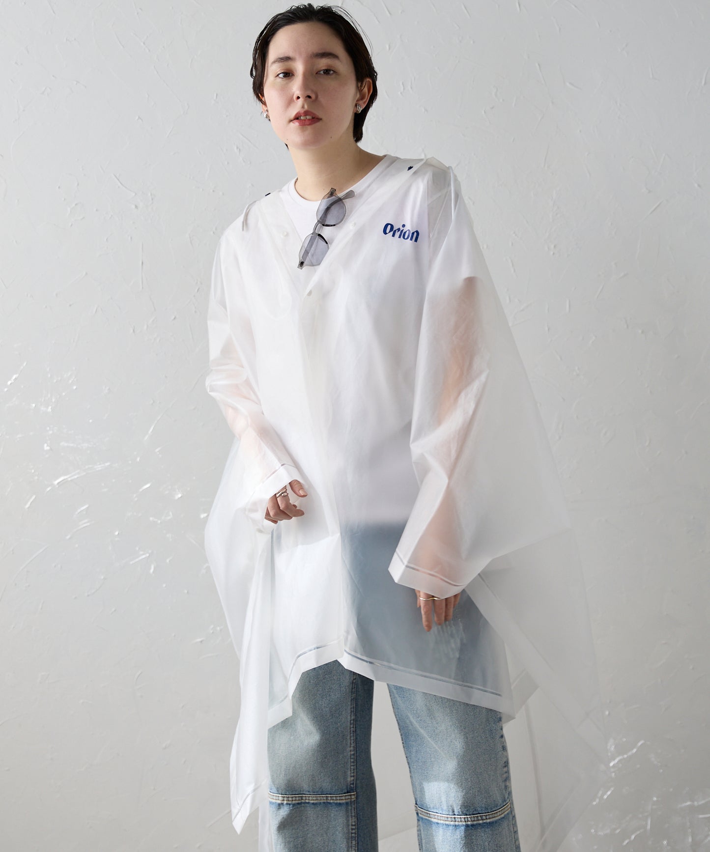 Orion beer logo poncho オリオンビールロゴ レインポンチョ