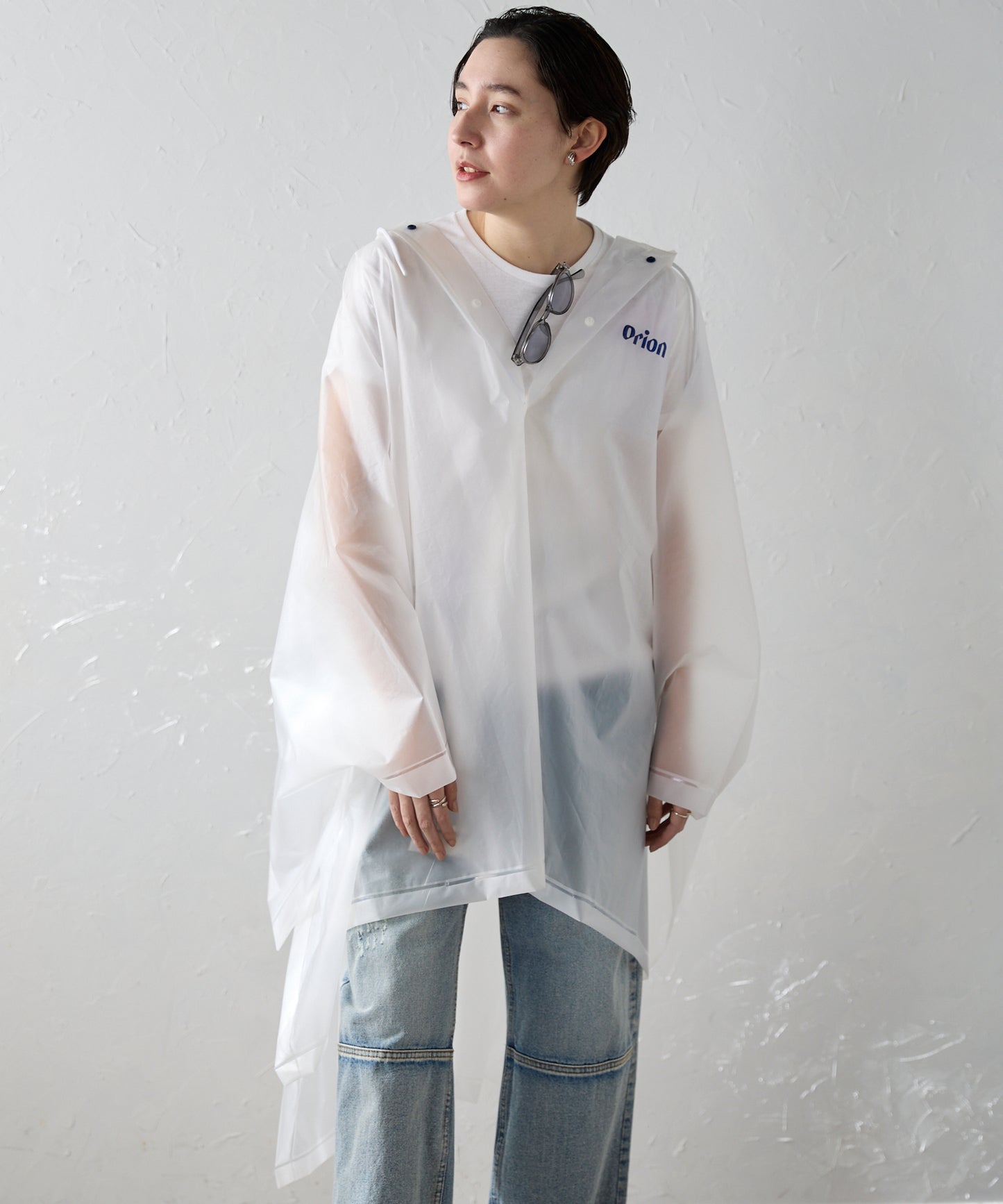 Orion beer logo poncho オリオンビールロゴ レインポンチョ