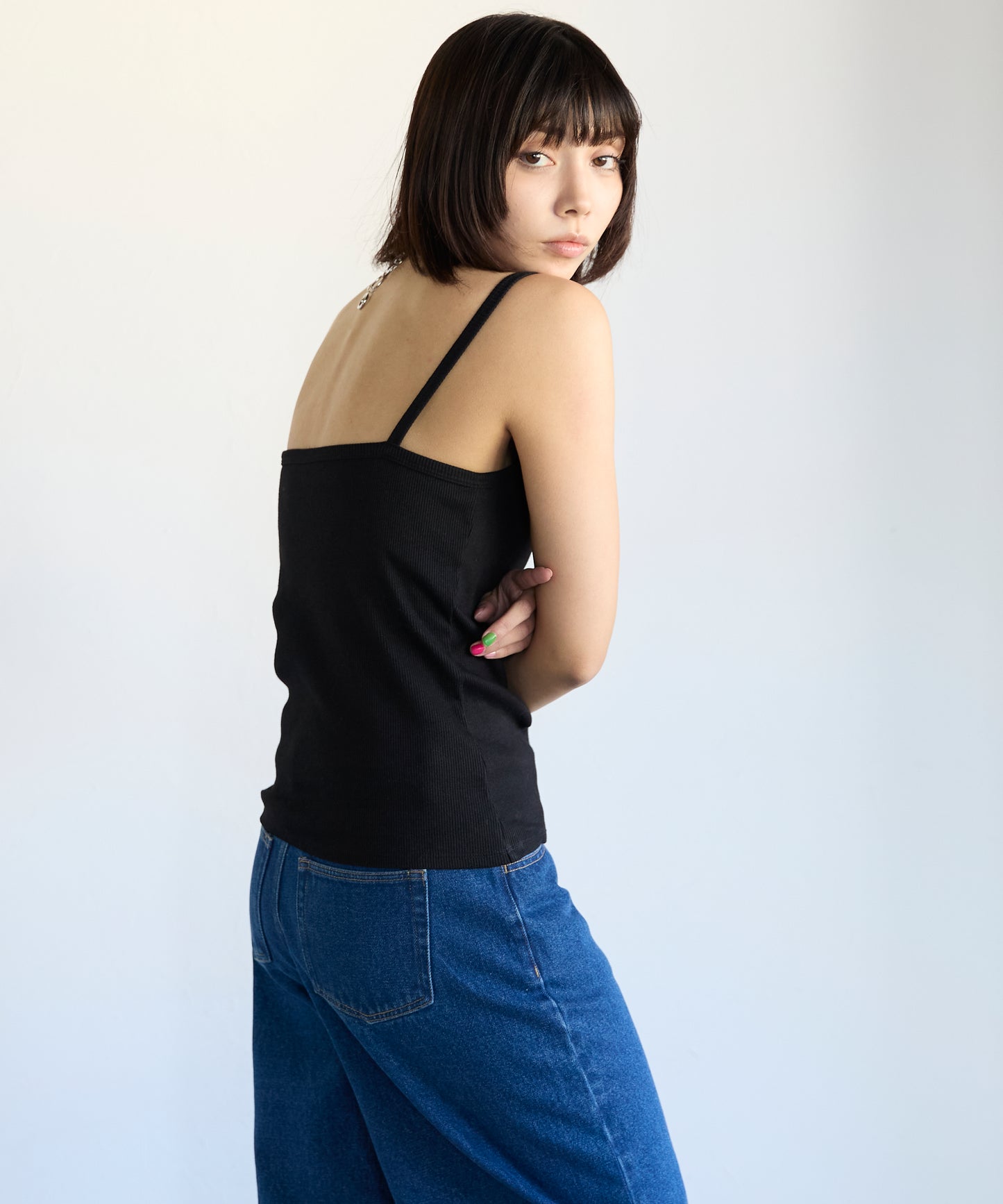 Camisole with Built-in Cups　カップ付きキャミソール