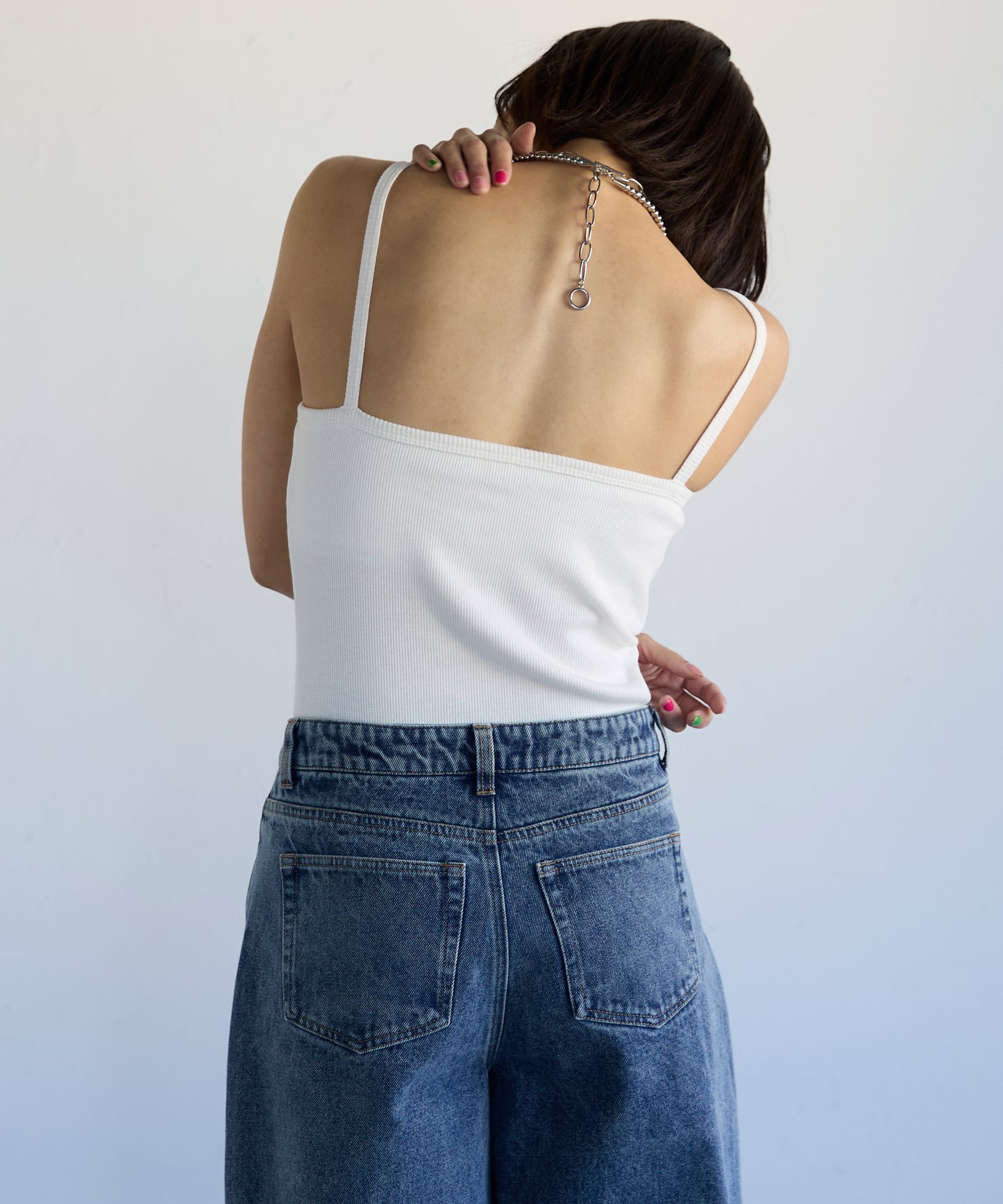 Camisole with Built-in Cups　カップ付きキャミソール