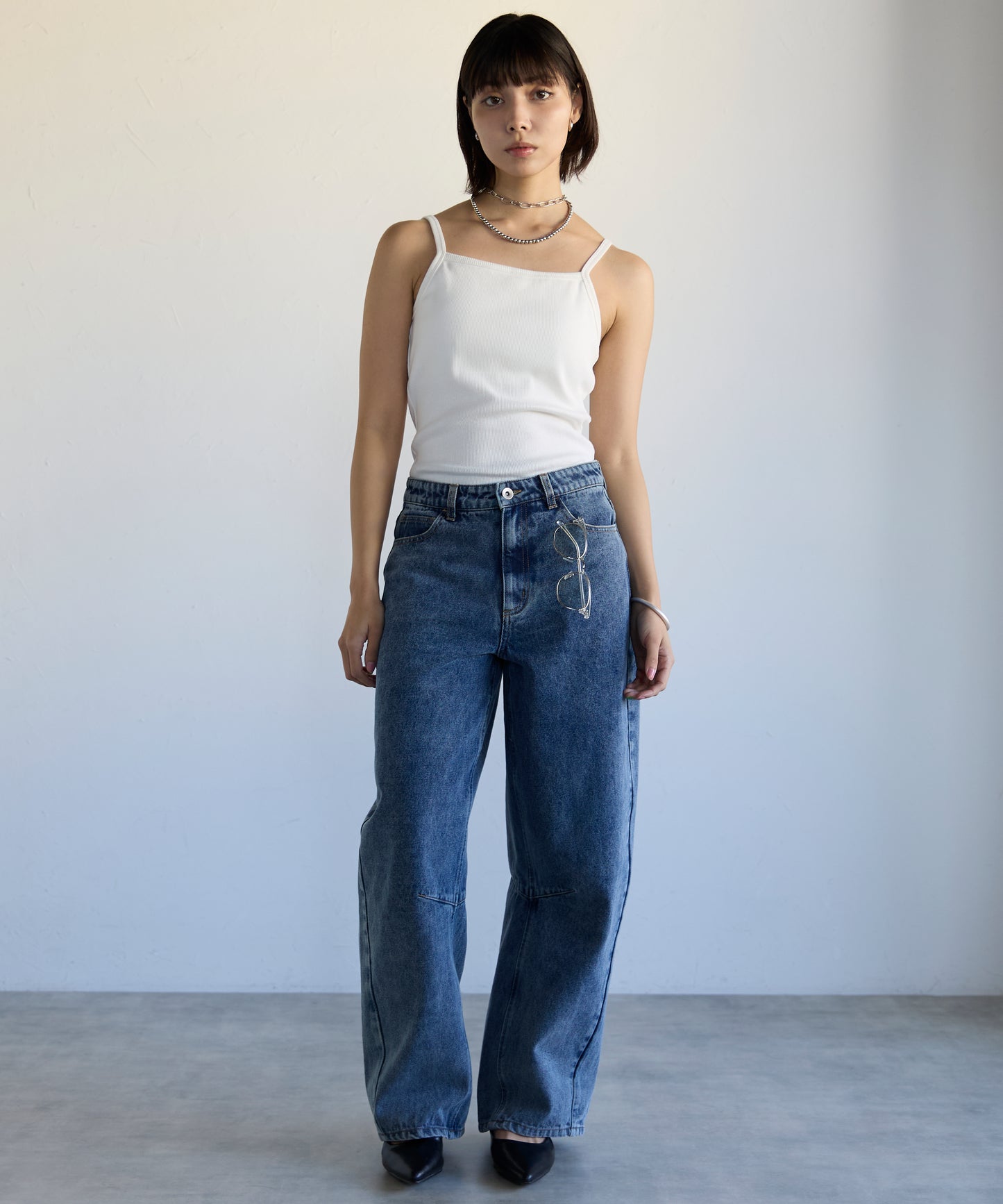 Camisole with Built-in Cups　カップ付きキャミソール