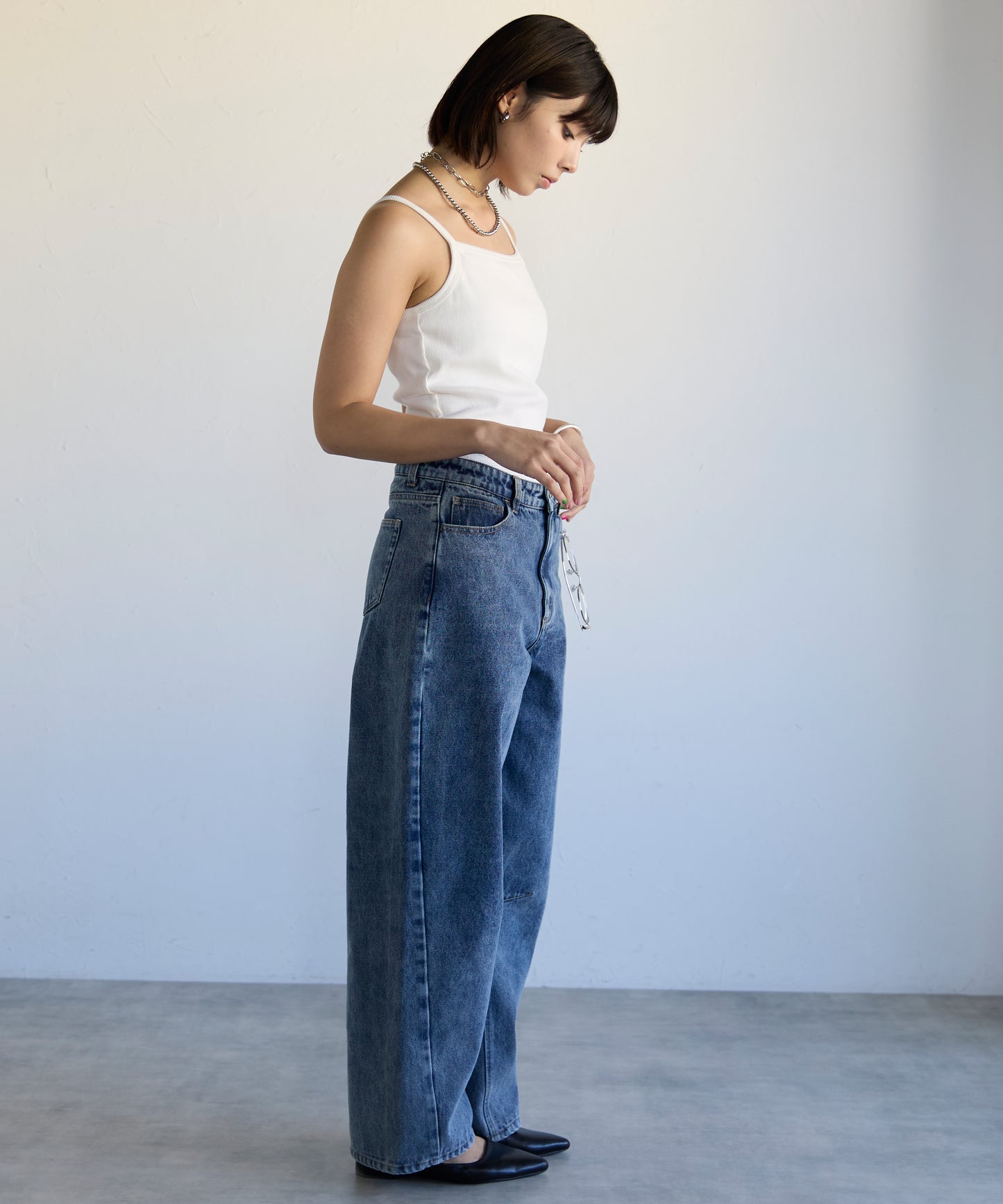 Camisole with Built-in Cups　カップ付きキャミソール