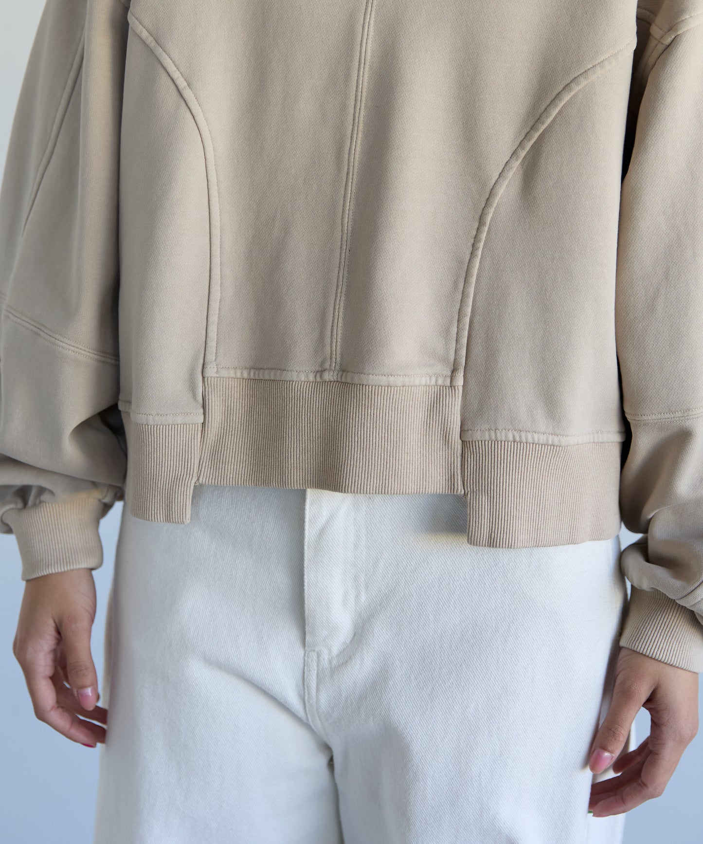 Pigment Short-Length Sweatshirt　ピグメント短丈スウェット