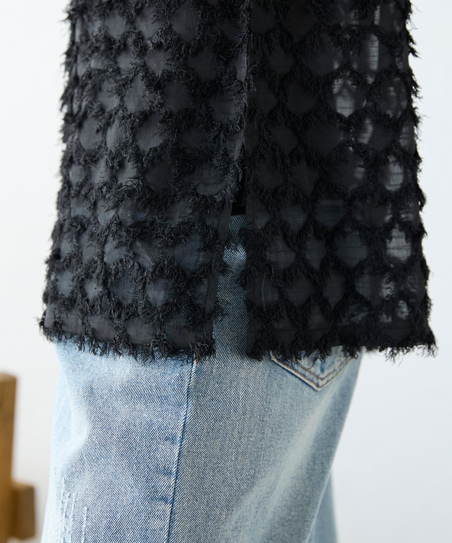 Fringe bestand camisole　フリンジベスト＋キャミソール2点SET