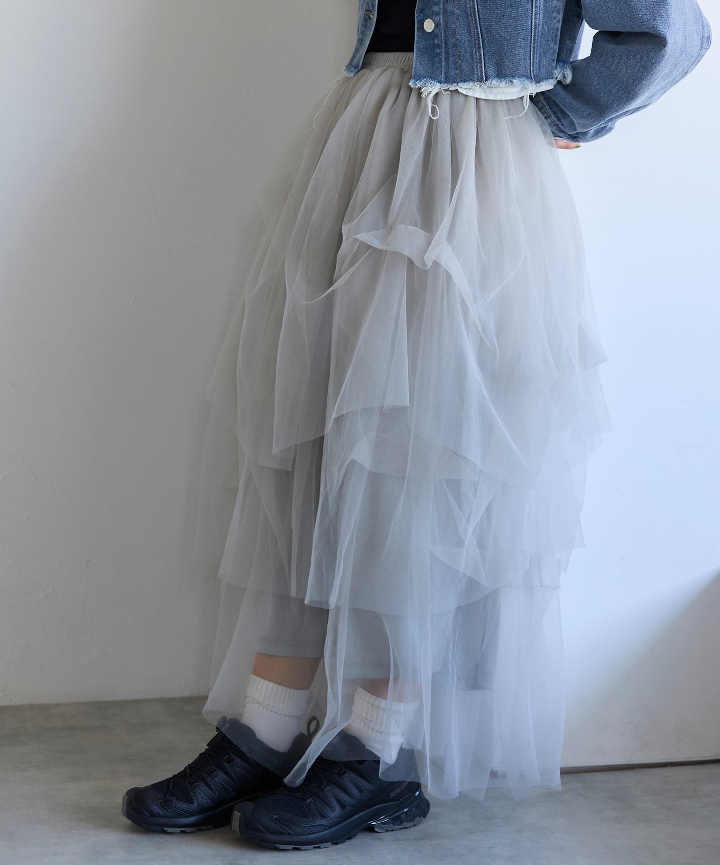 Volume Tulle Skirt　ボリュームチュールスカート