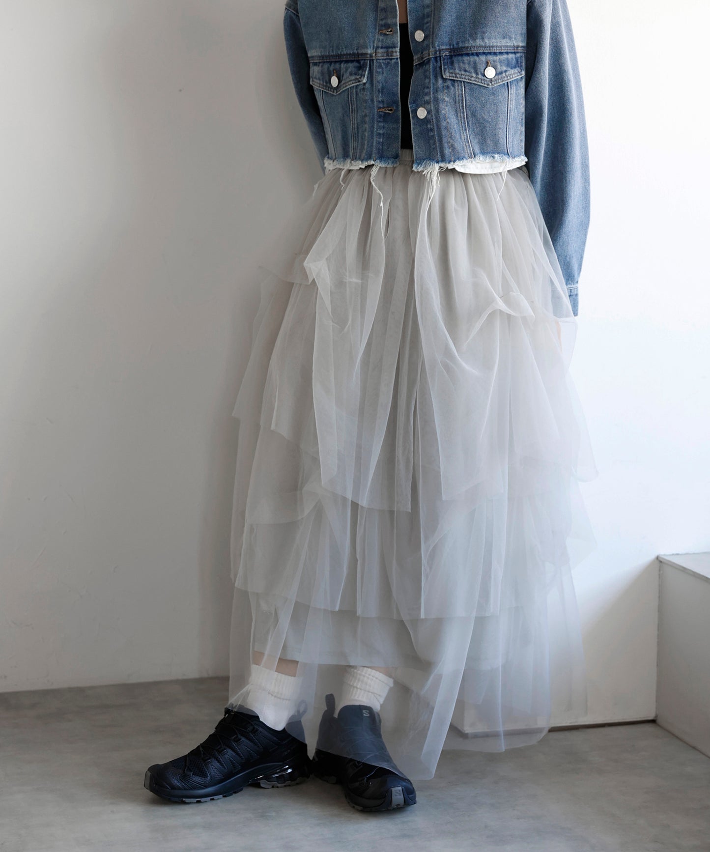 Volume Tulle Skirt　ボリュームチュールスカート