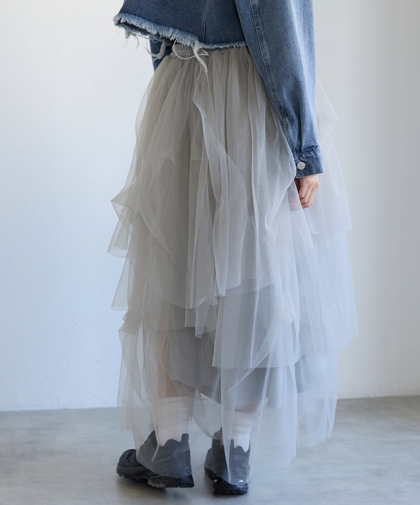 Volume Tulle Skirt　ボリュームチュールスカート