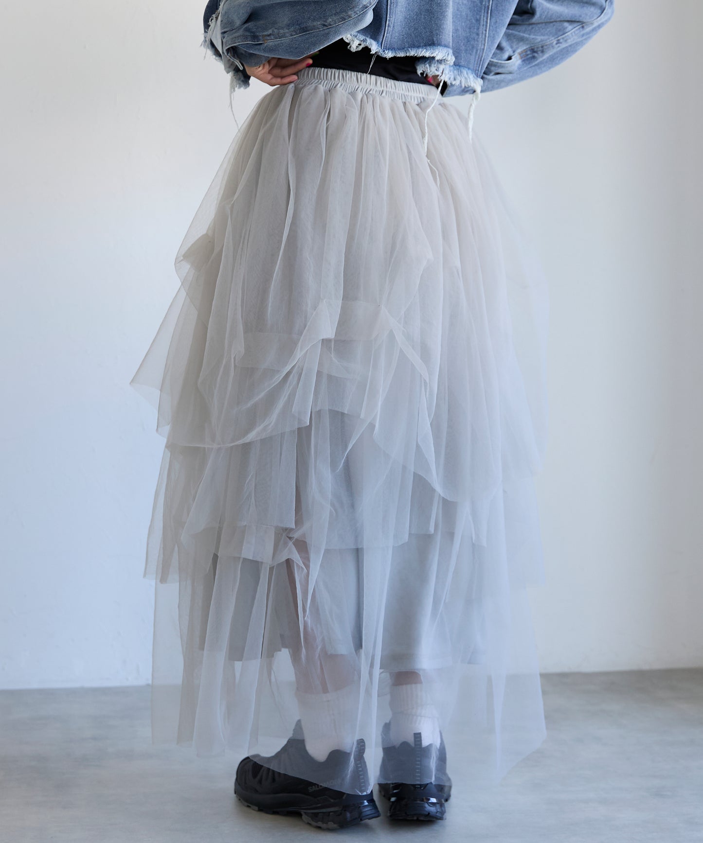 Volume Tulle Skirt　ボリュームチュールスカート