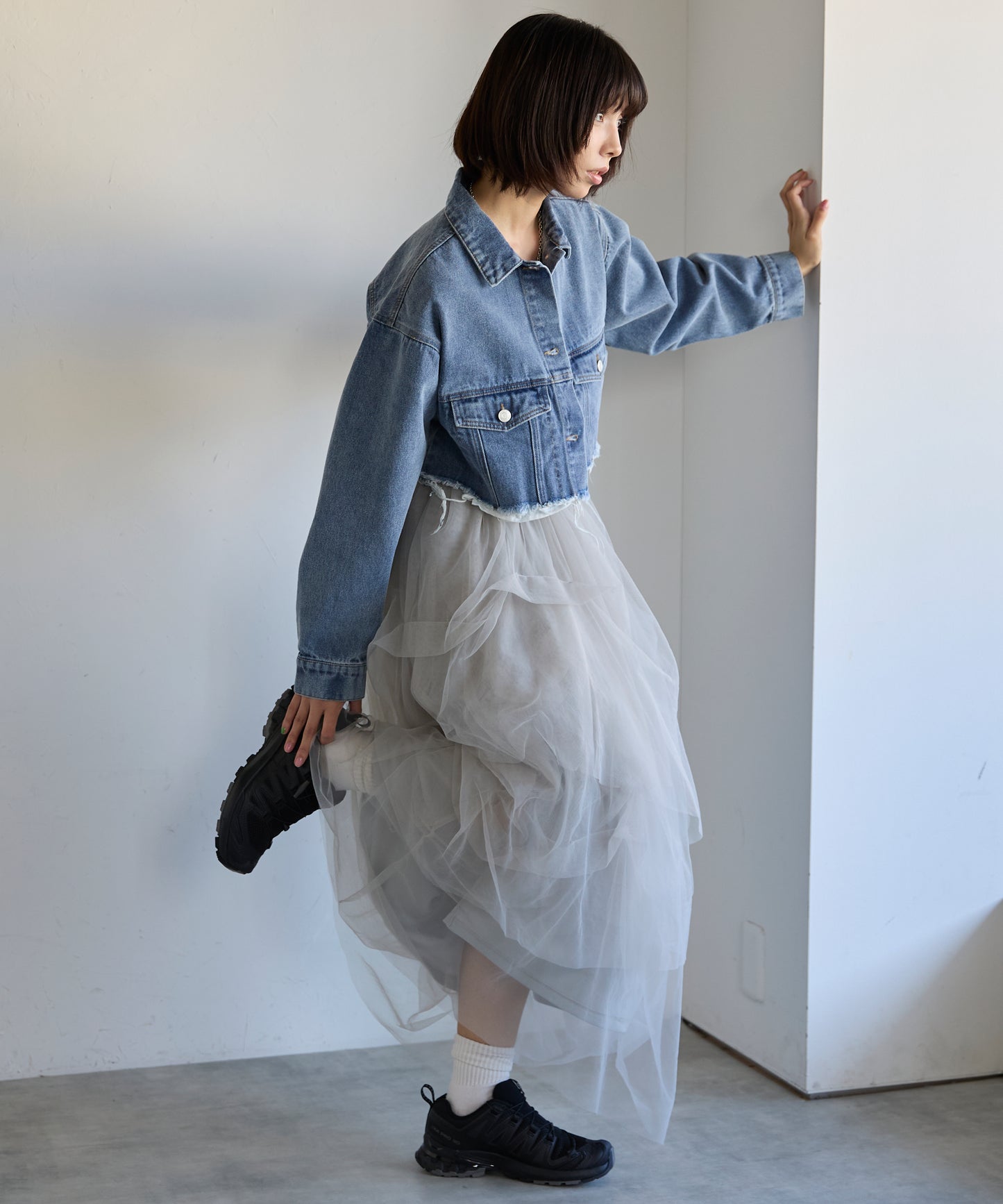 Volume Tulle Skirt　ボリュームチュールスカート