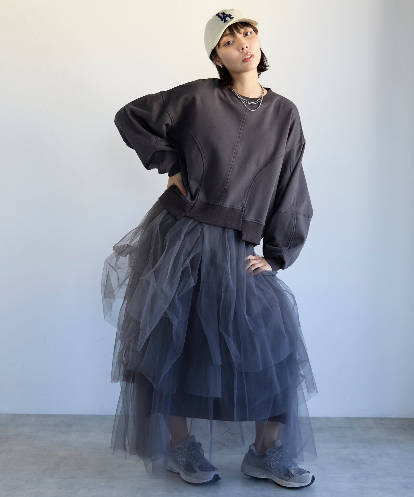 Volume Tulle Skirt　ボリュームチュールスカート
