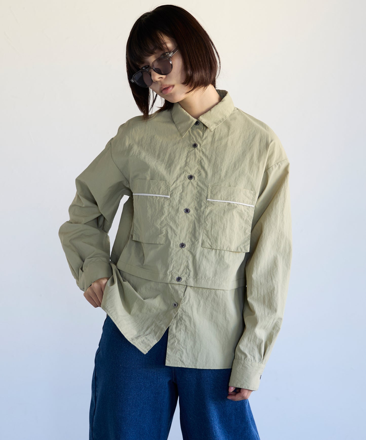 2way Utility Shirt　2wayユーティリティシャツ