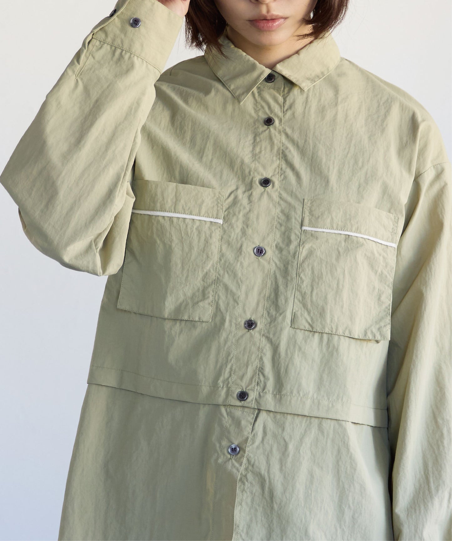 2way Utility Shirt　2wayユーティリティシャツ