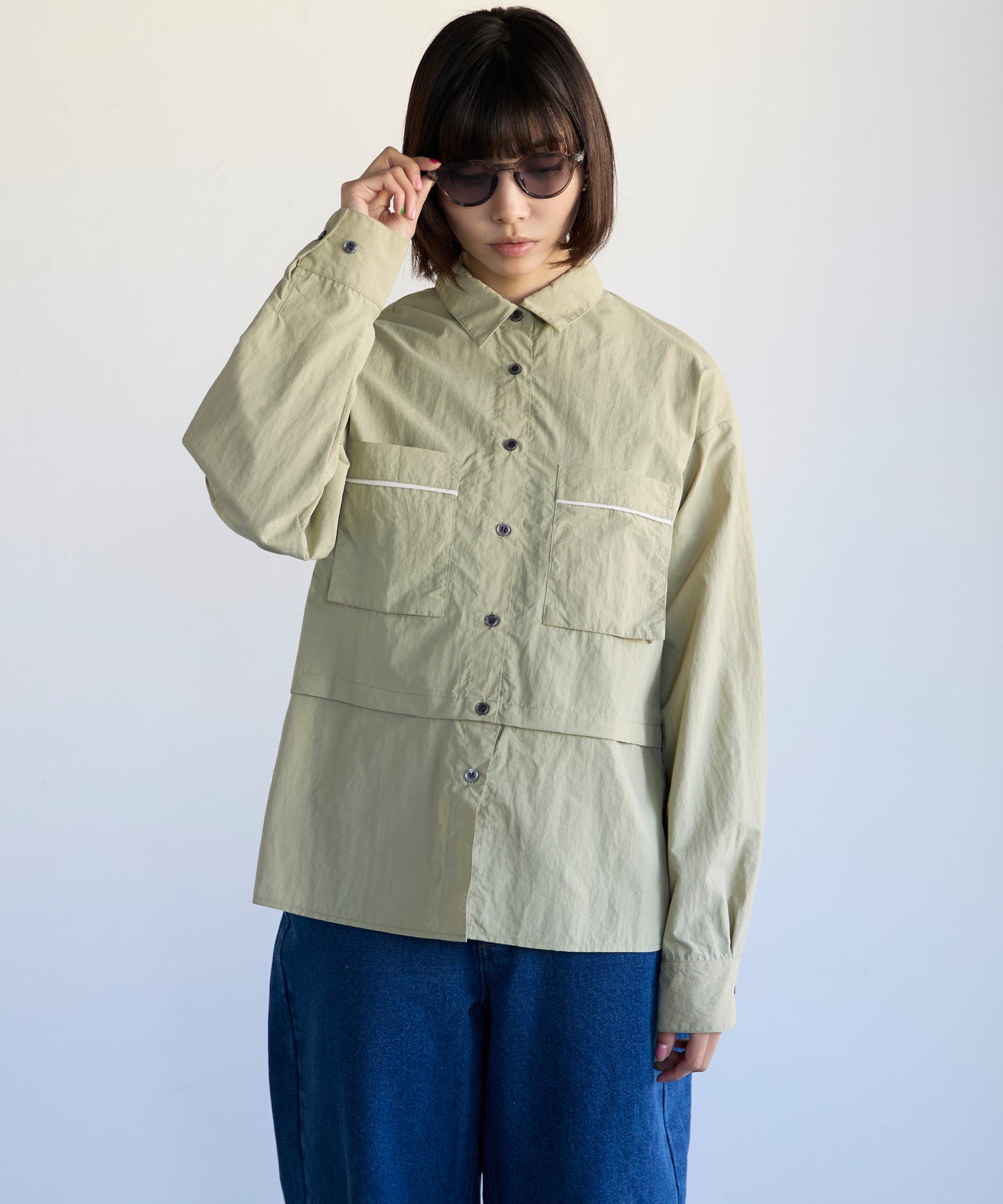 2way Utility Shirt　2wayユーティリティシャツ