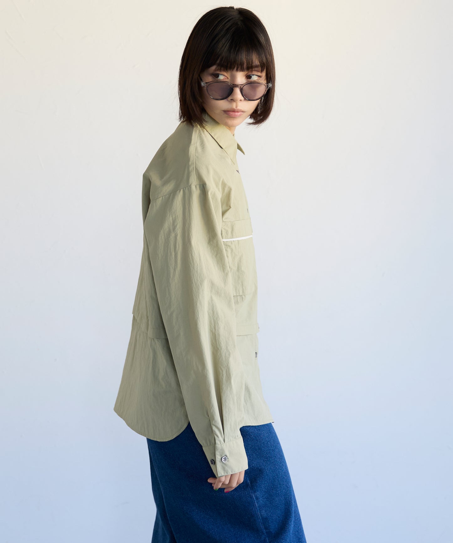 2way Utility Shirt　2wayユーティリティシャツ
