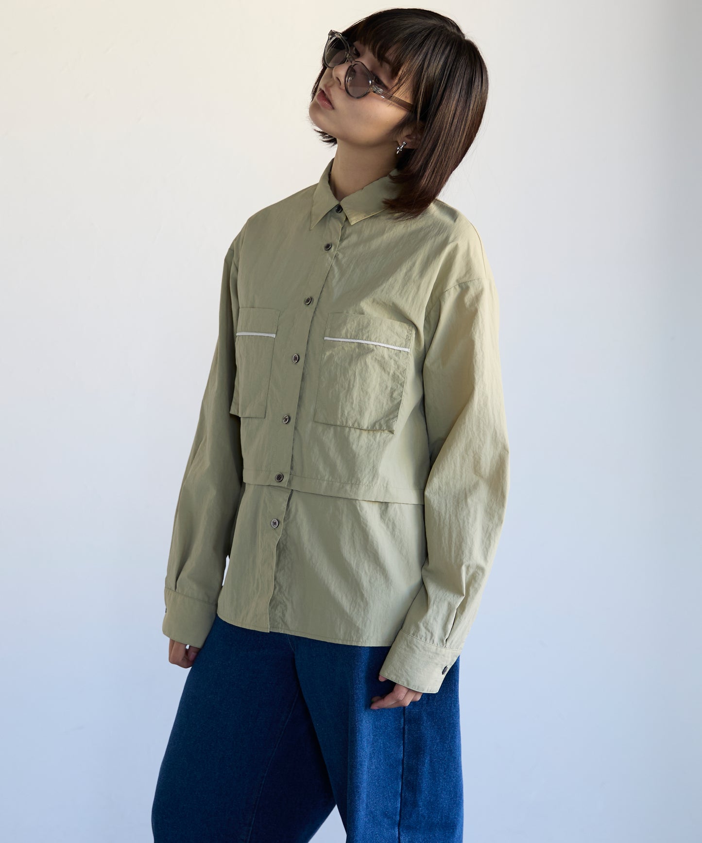 2way Utility Shirt　2wayユーティリティシャツ
