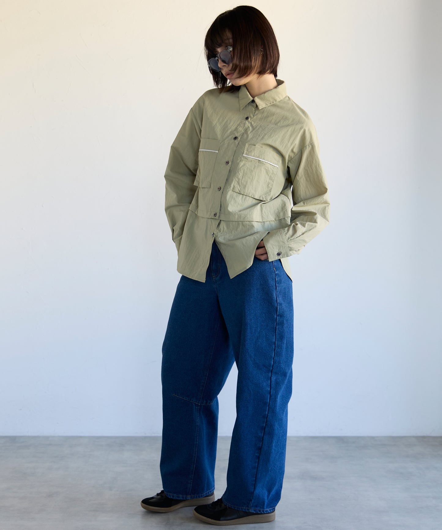 2way Utility Shirt　2wayユーティリティシャツ