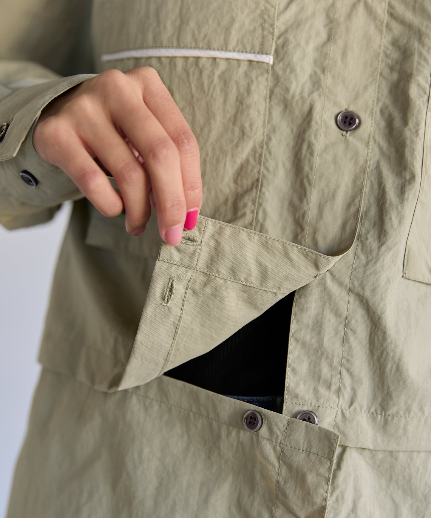2way Utility Shirt　2wayユーティリティシャツ
