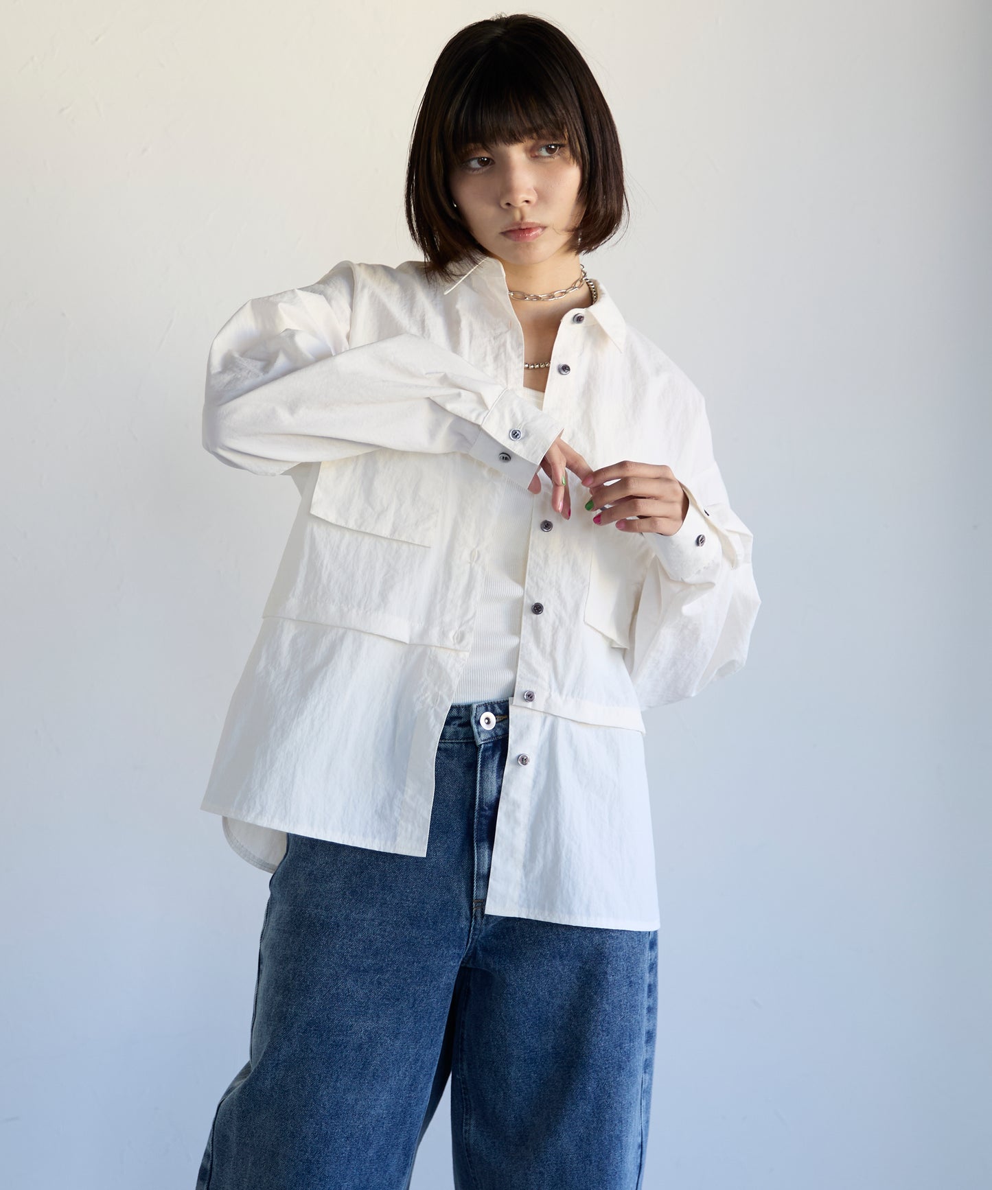 2way Utility Shirt　2wayユーティリティシャツ