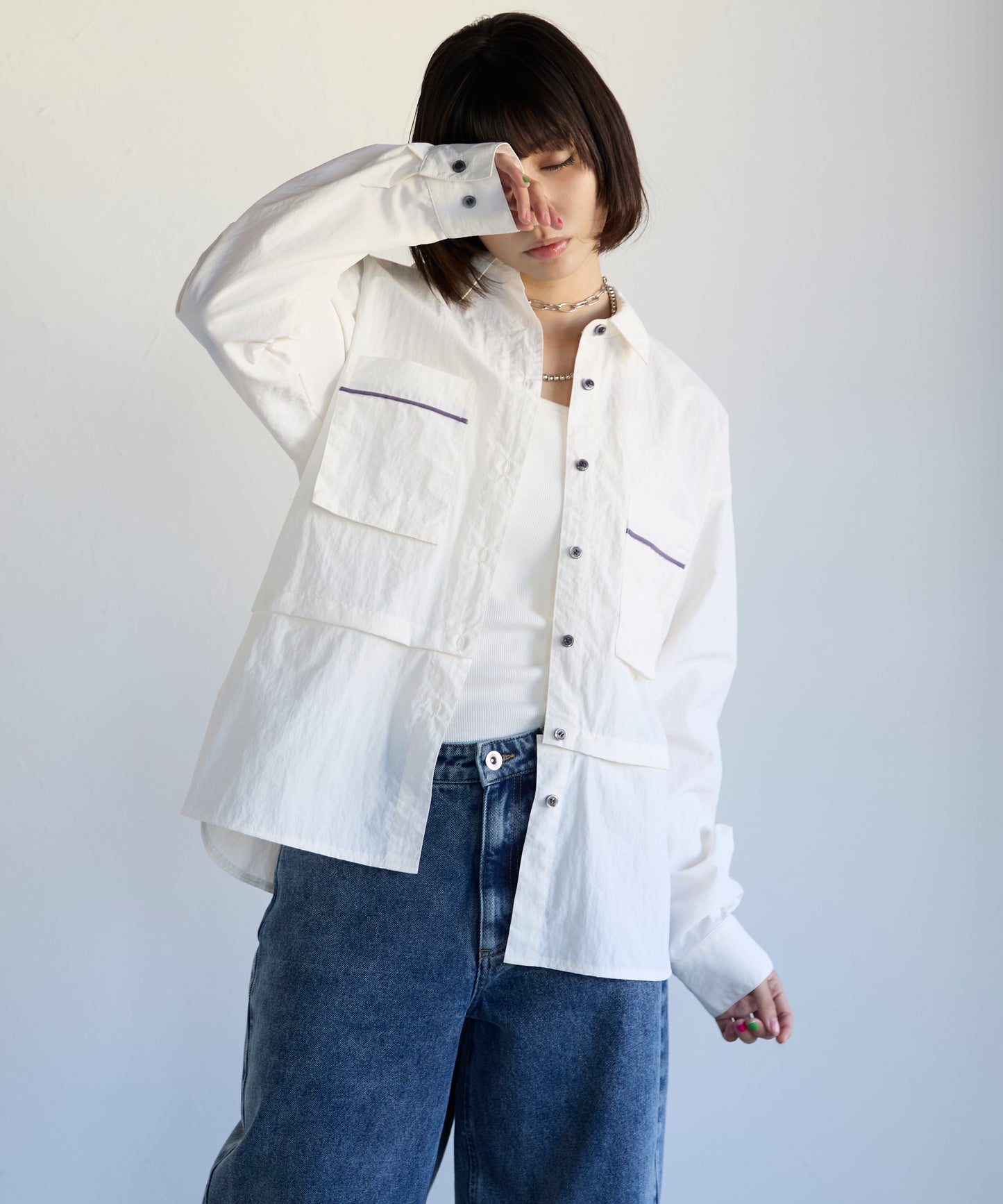 2way Utility Shirt　2wayユーティリティシャツ