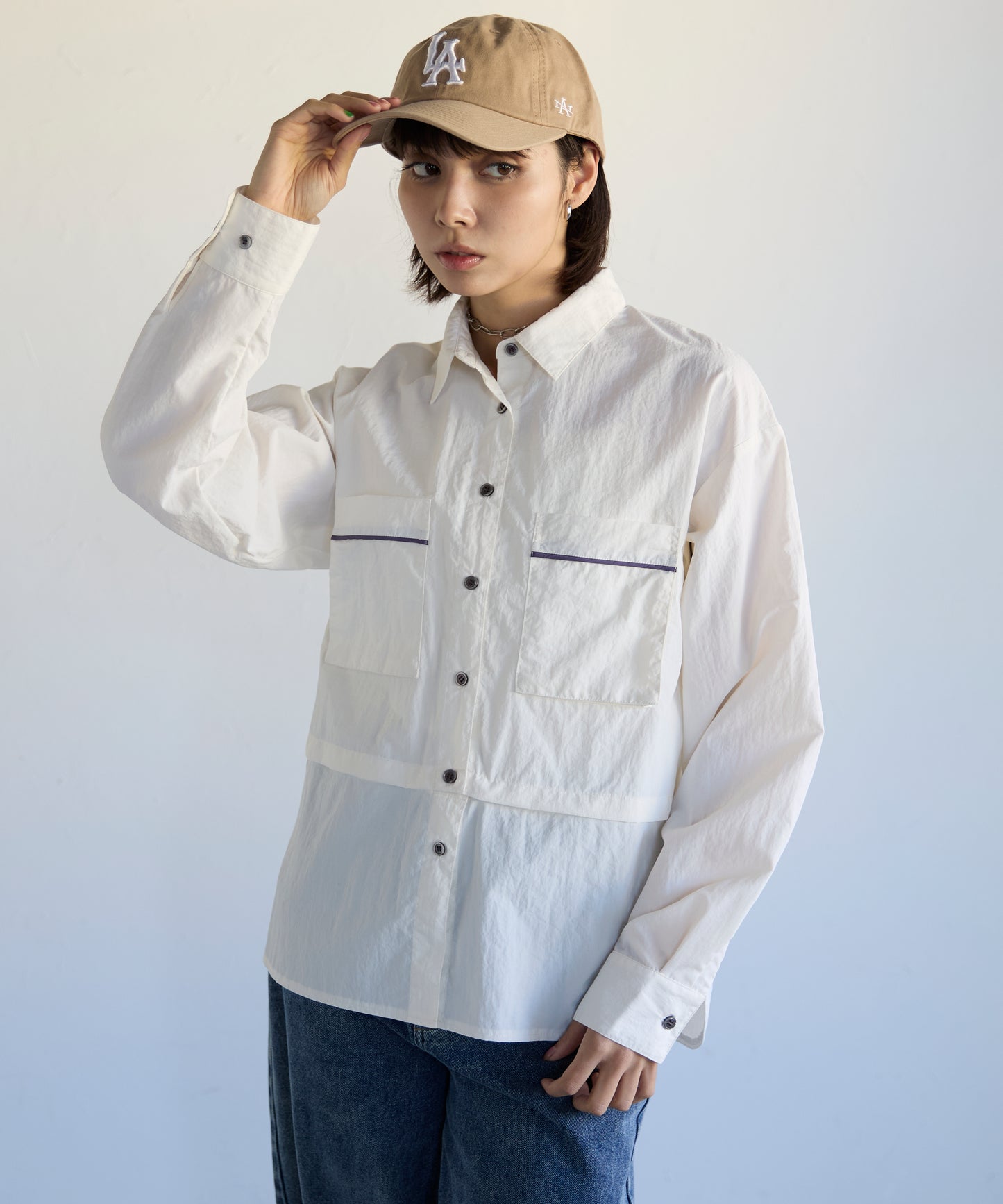 2way Utility Shirt　2wayユーティリティシャツ