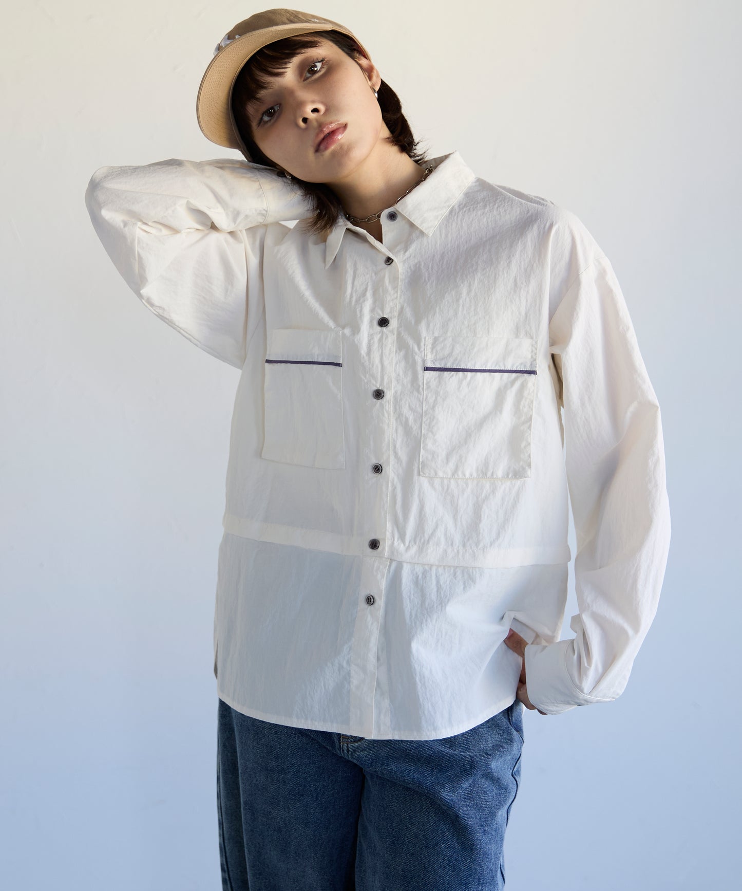 2way Utility Shirt　2wayユーティリティシャツ