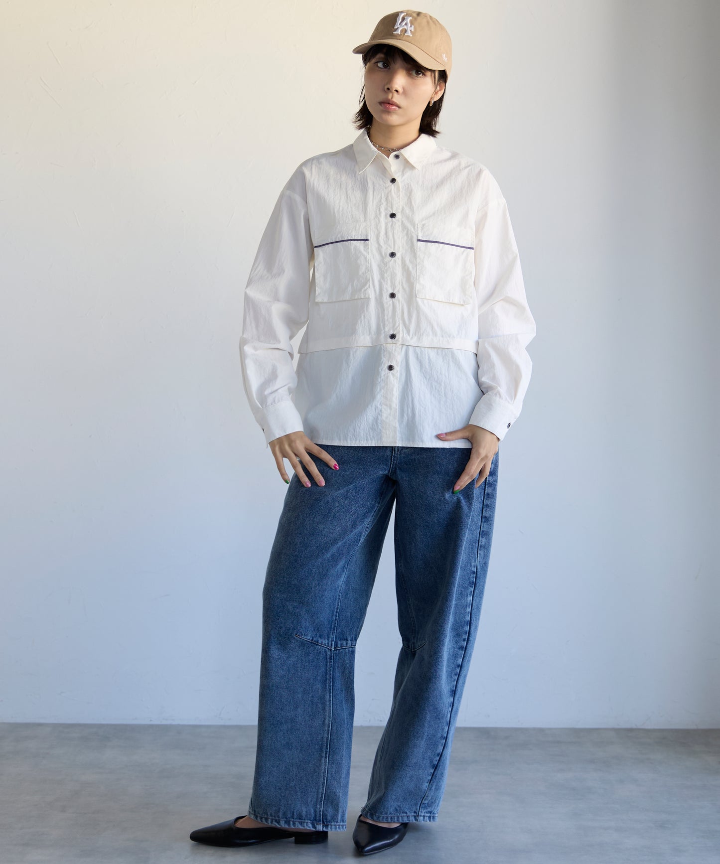 2way Utility Shirt　2wayユーティリティシャツ