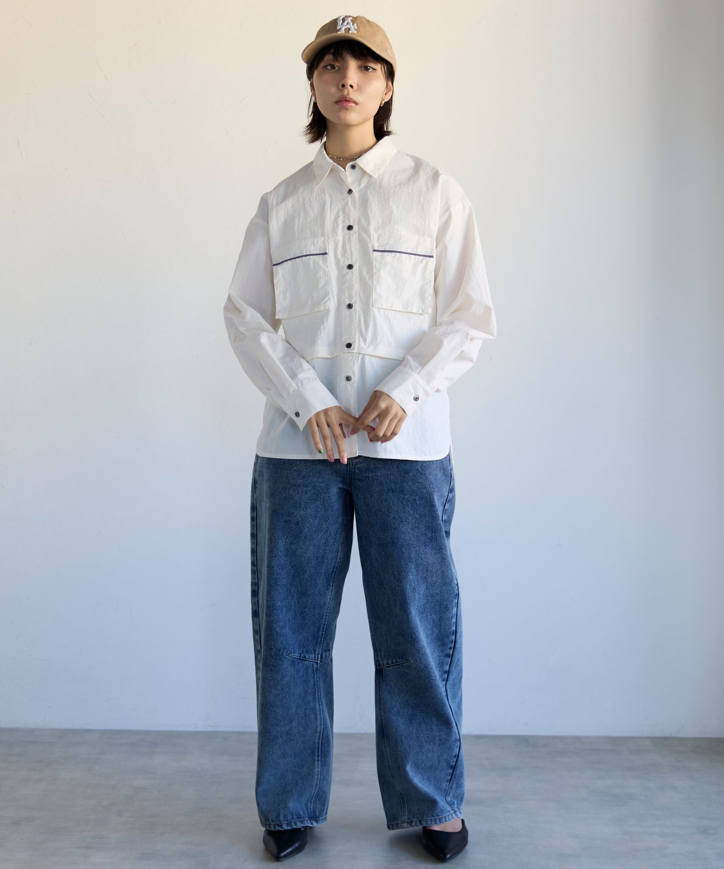 2way Utility Shirt　2wayユーティリティシャツ