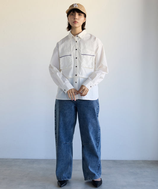 2way Utility Shirt　2wayユーティリティシャツ