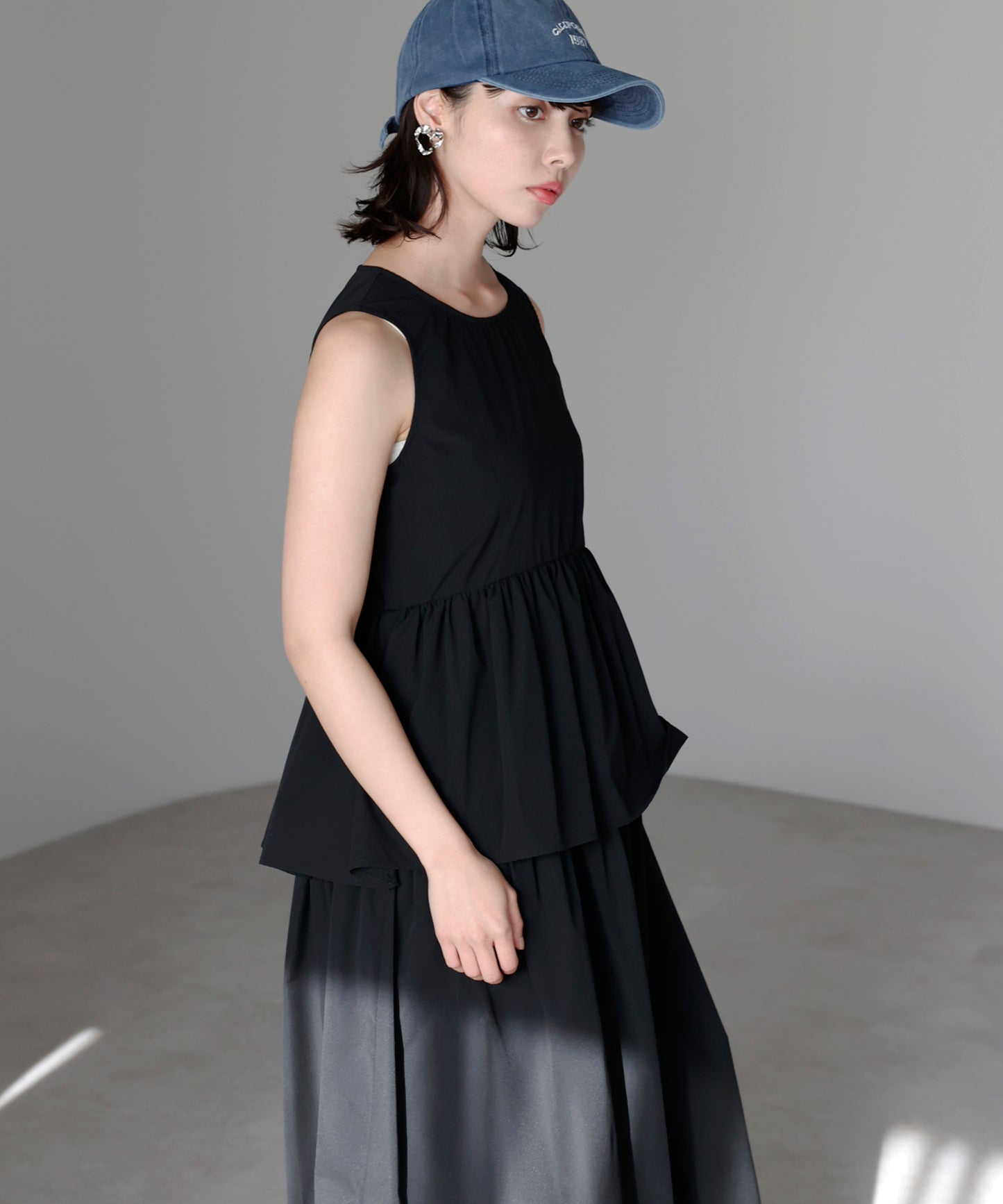 tiered one-piece ティアードワンピース