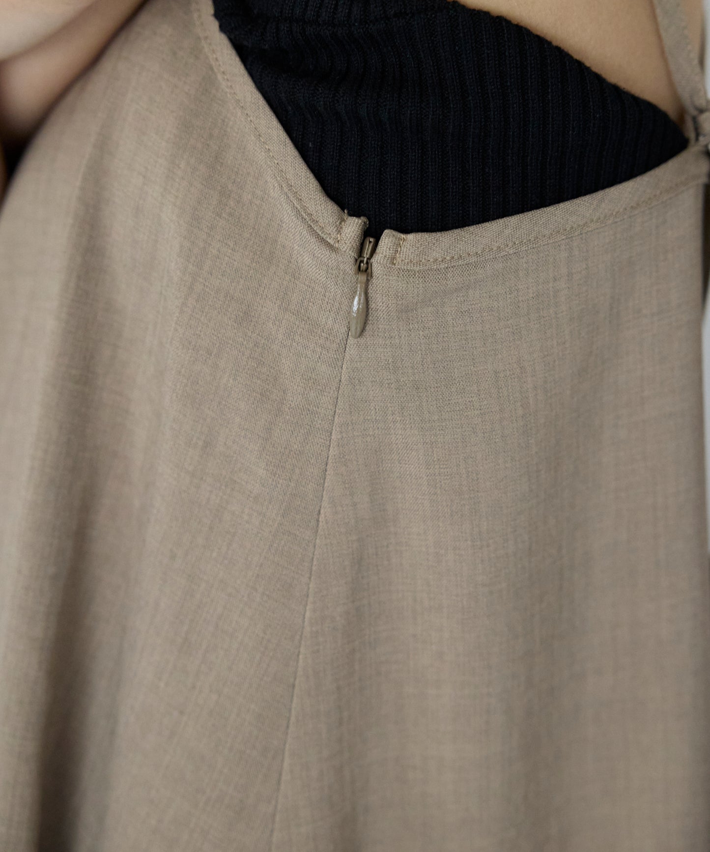 Double strap camisole dress　ダブルストラップキャミワンピース