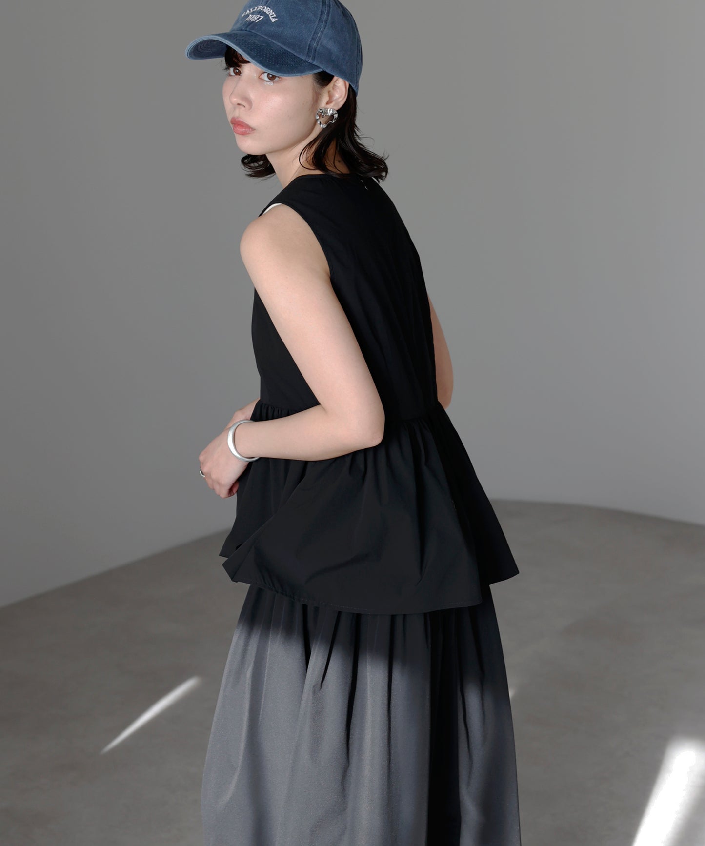 tiered one-piece ティアードワンピース