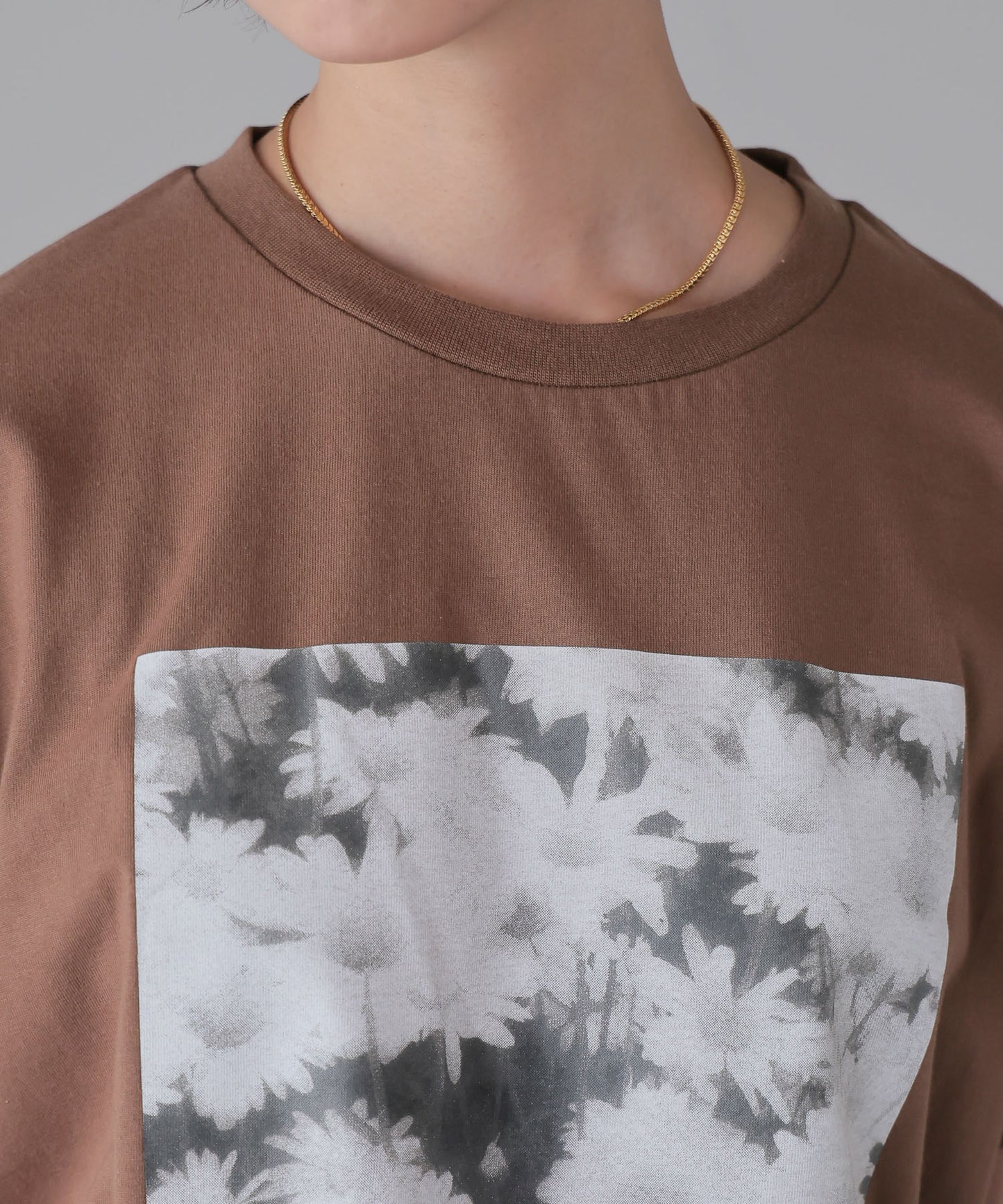 Flower Photo T-shirt／フラワーフォトTシャツ