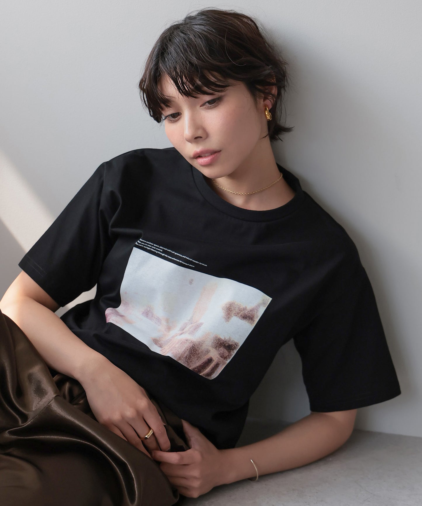 Terrace Photo Tee / テラスフォトTシャツ