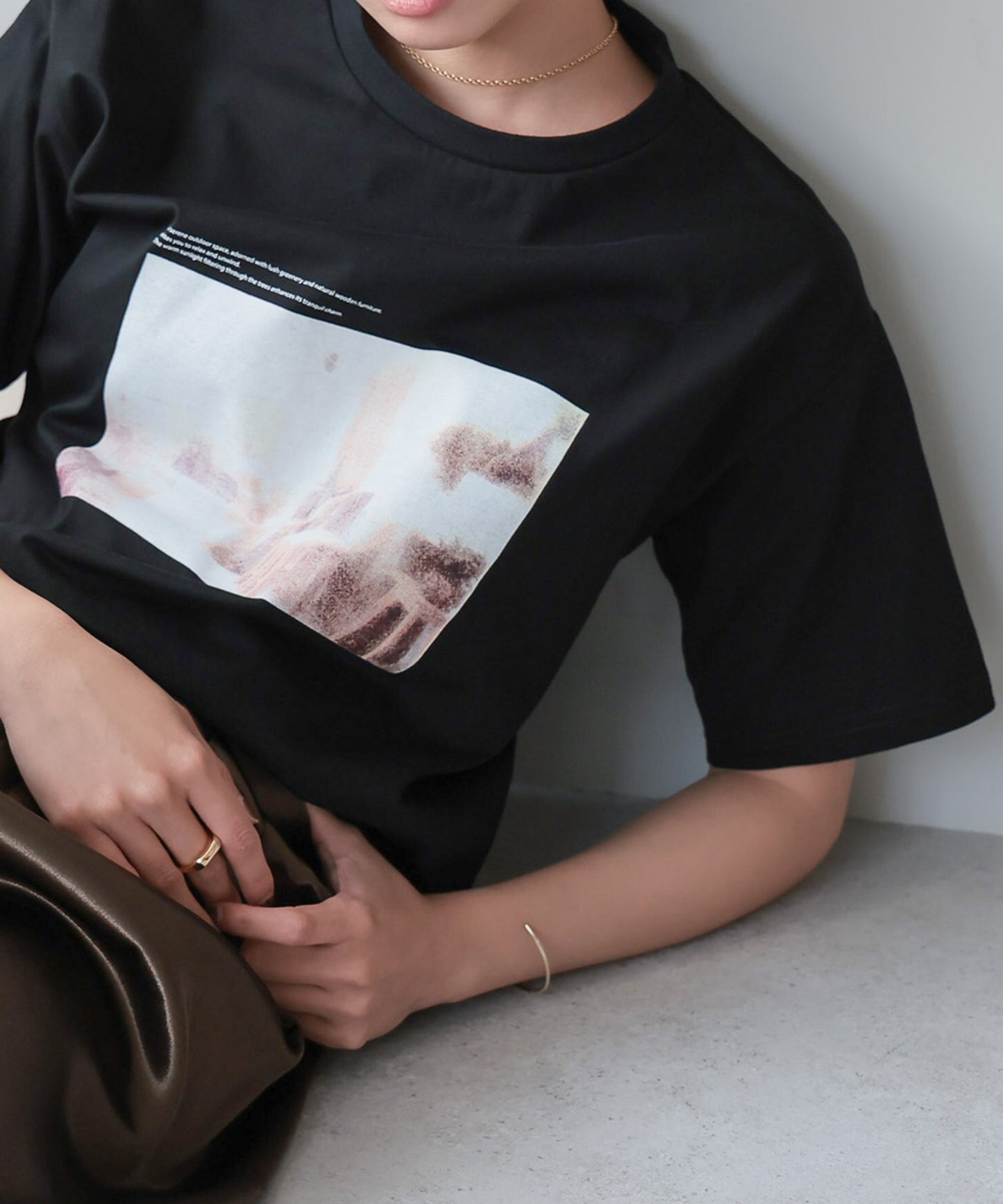 Terrace Photo Tee / テラスフォトTシャツ