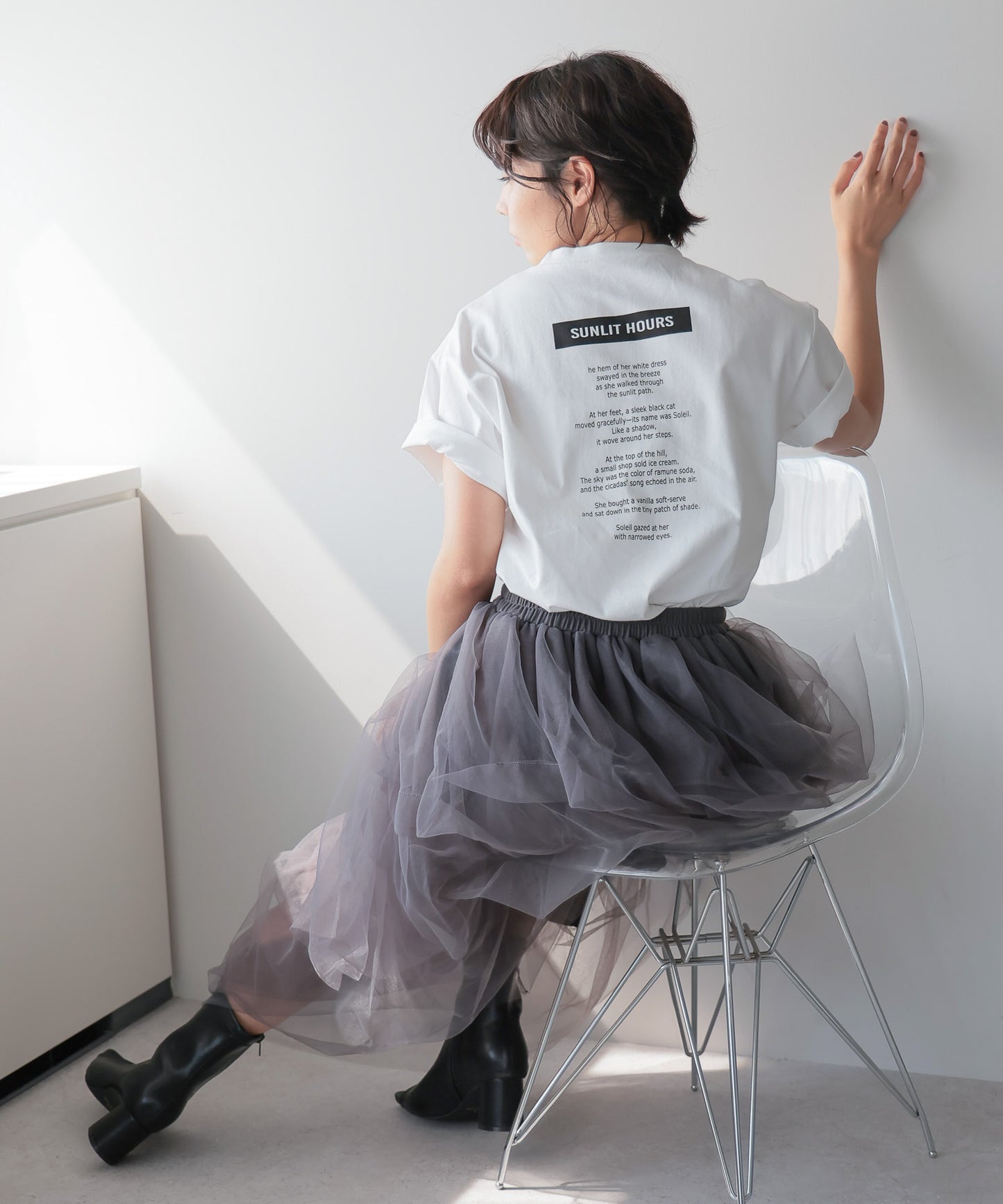 GlowREST Logo T-shirt/GlowRESTロゴTシャツ