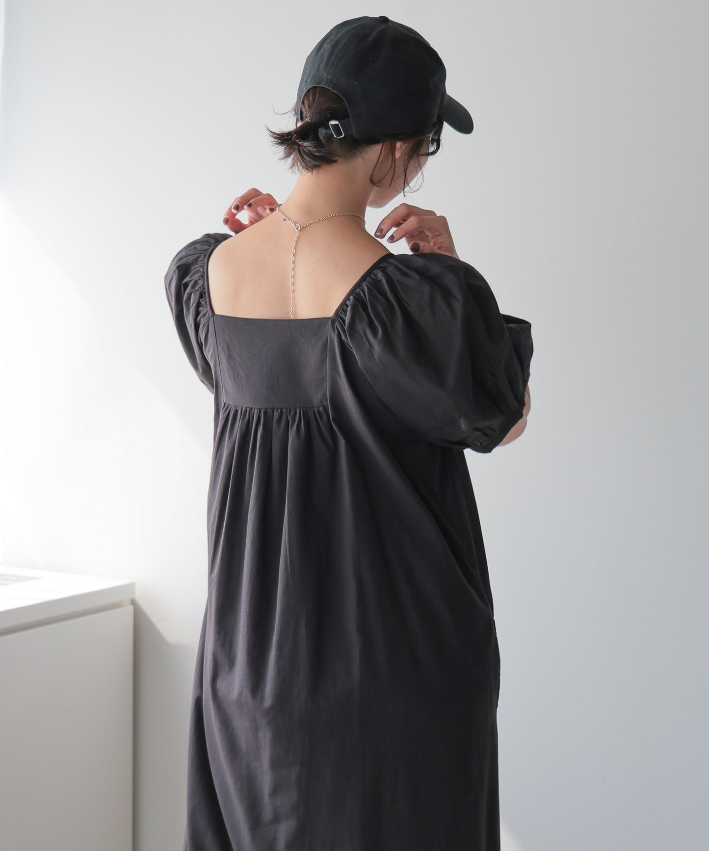 2way Cotton Dress／2wayコットンワンピース