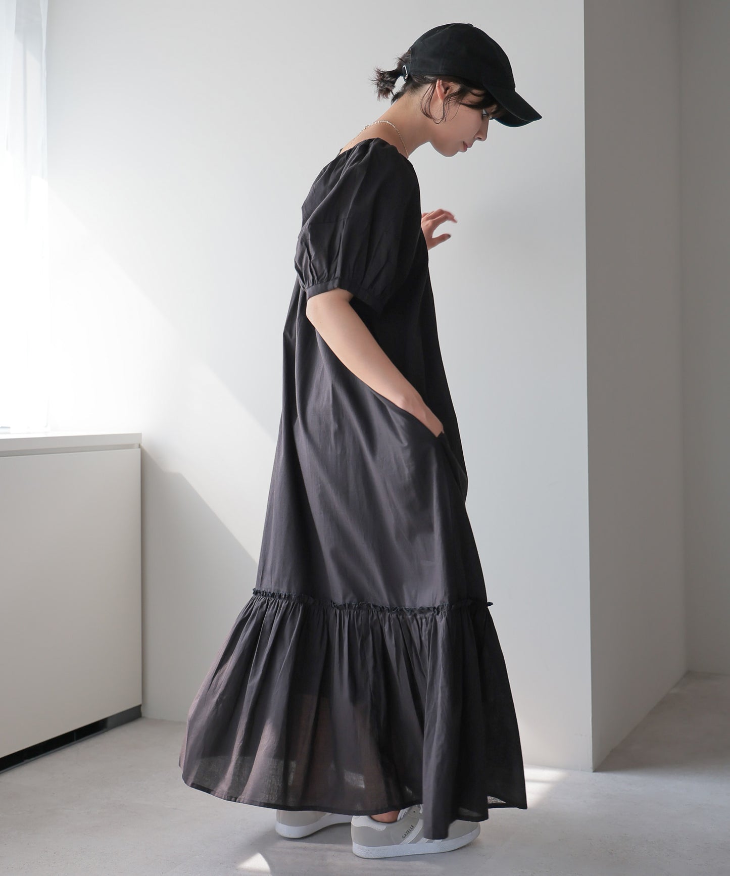 2way Cotton Dress／2wayコットンワンピース