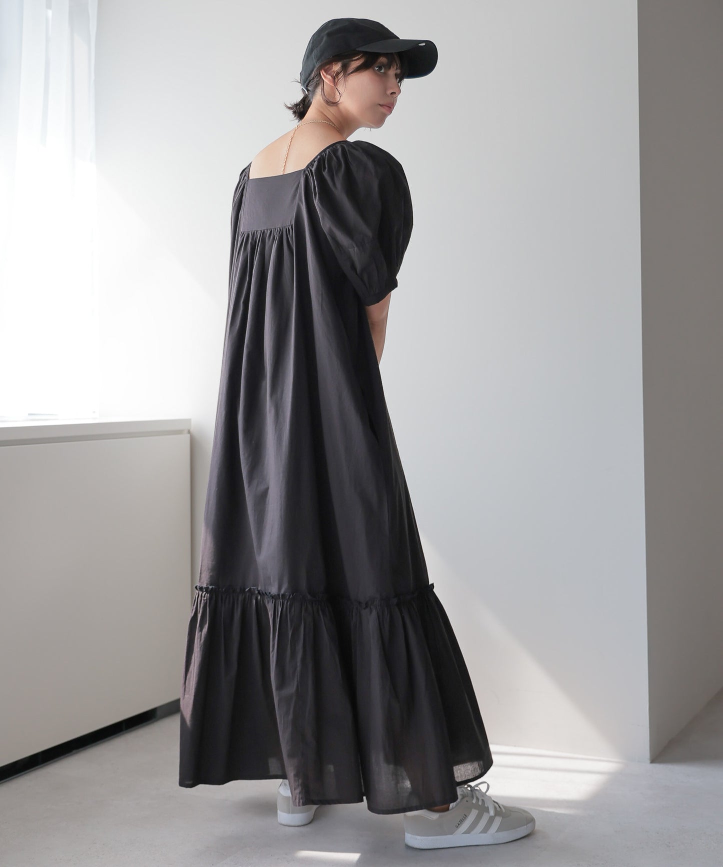 2way Cotton Dress／2wayコットンワンピース