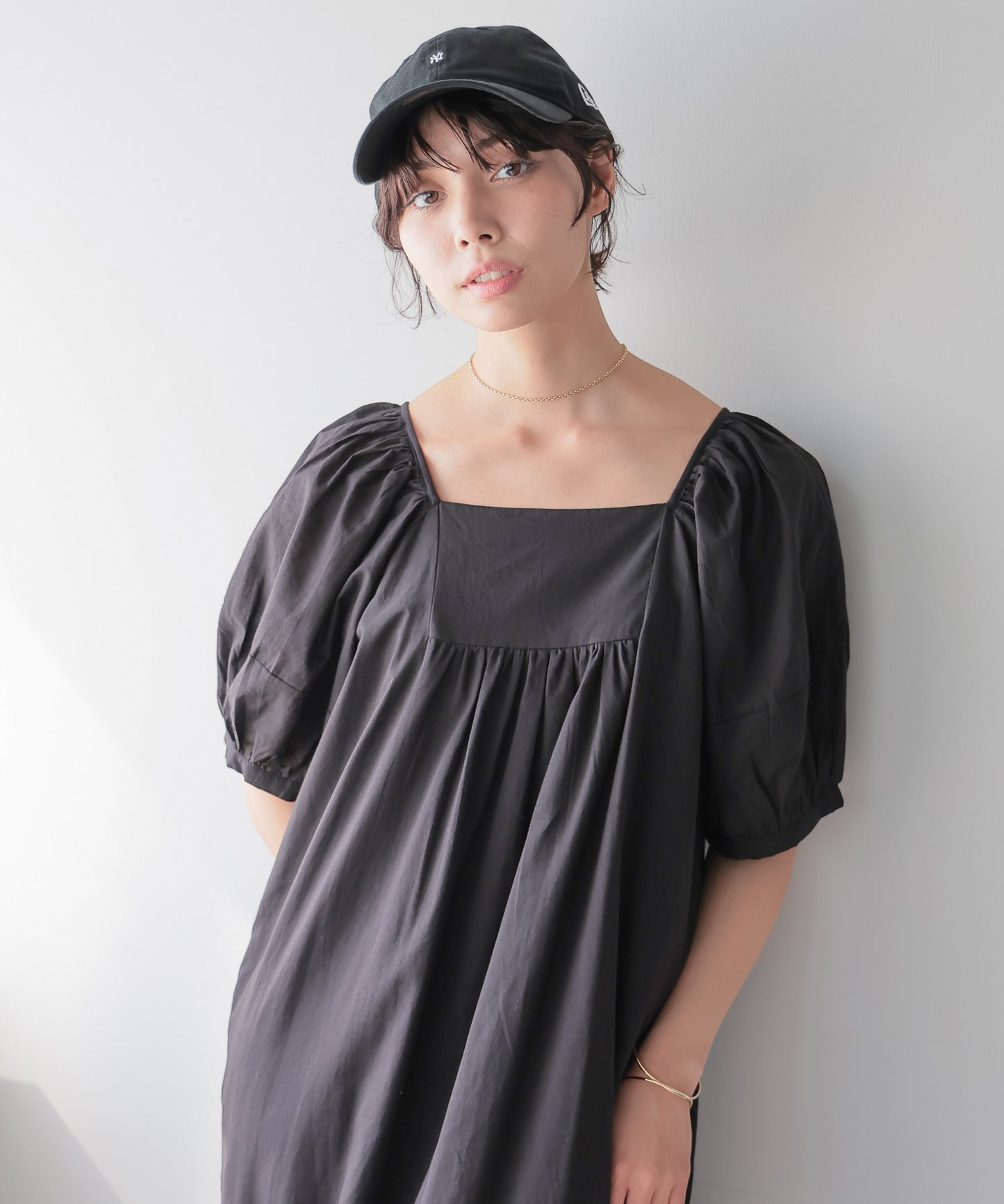 2way Cotton Dress／2wayコットンワンピース