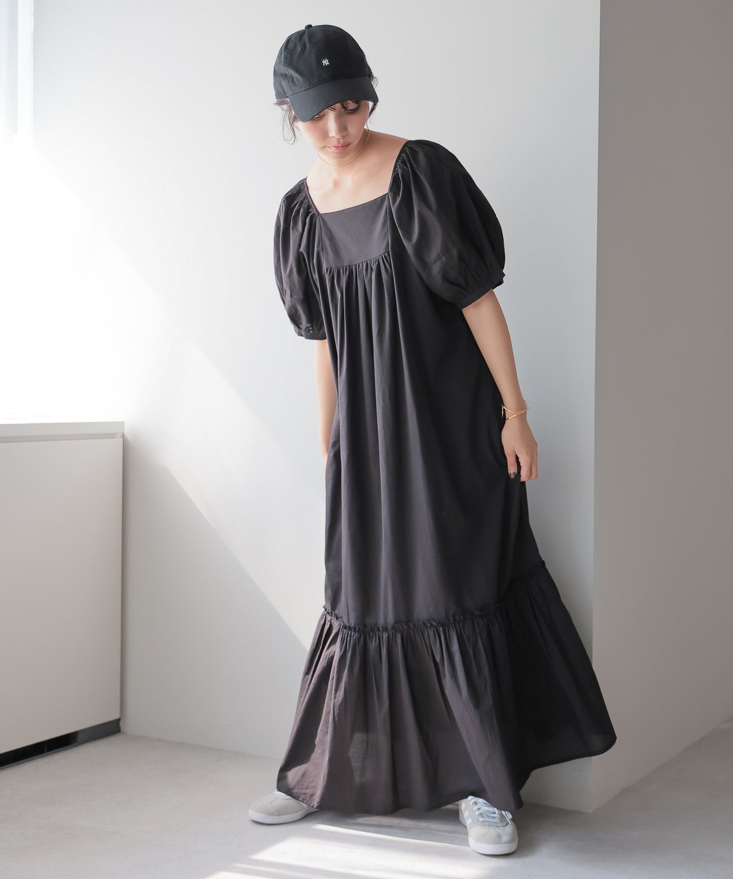 2way Cotton Dress／2wayコットンワンピース