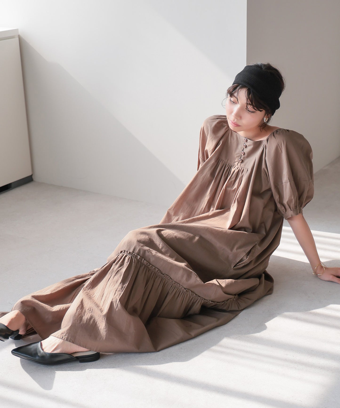 2way Cotton Dress／2wayコットンワンピース