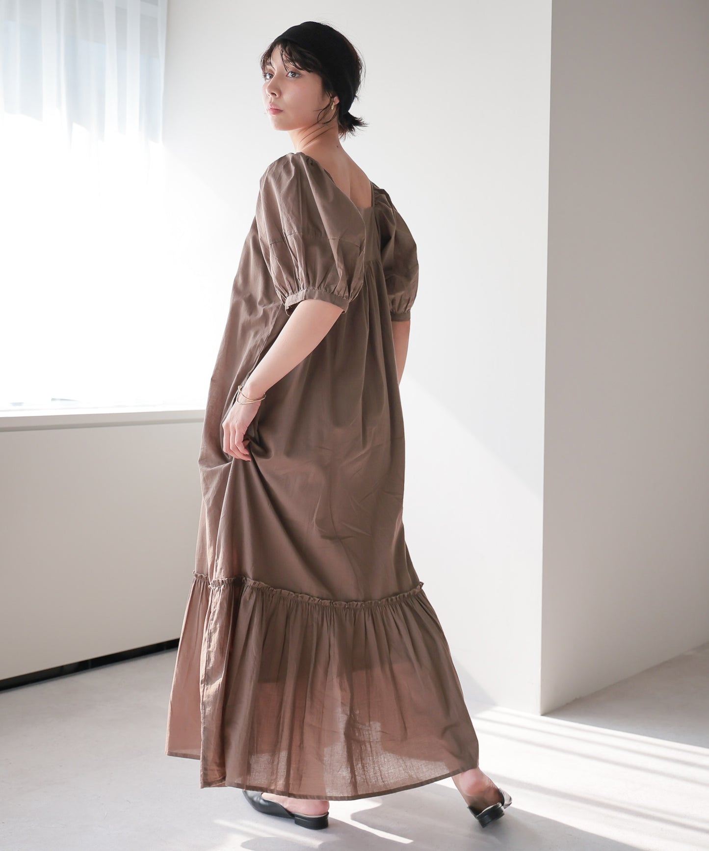 2way Cotton Dress／2wayコットンワンピース