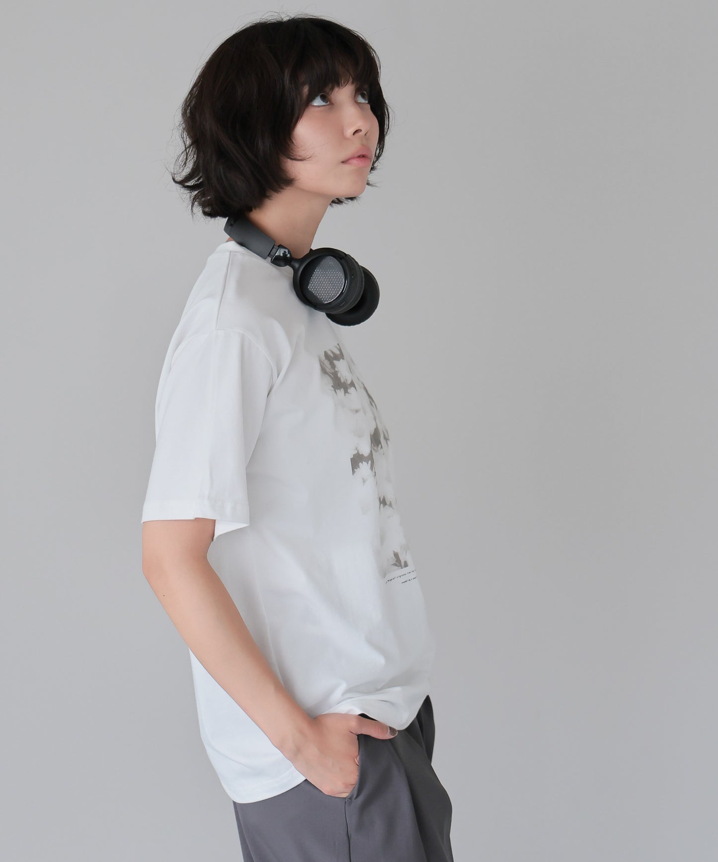 Flower Photo T-shirt／フラワーフォトTシャツ