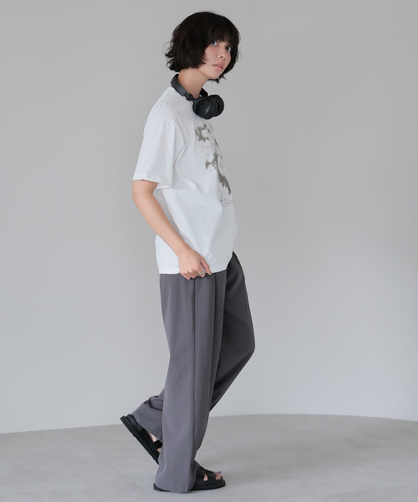Flower Photo T-shirt／フラワーフォトTシャツ