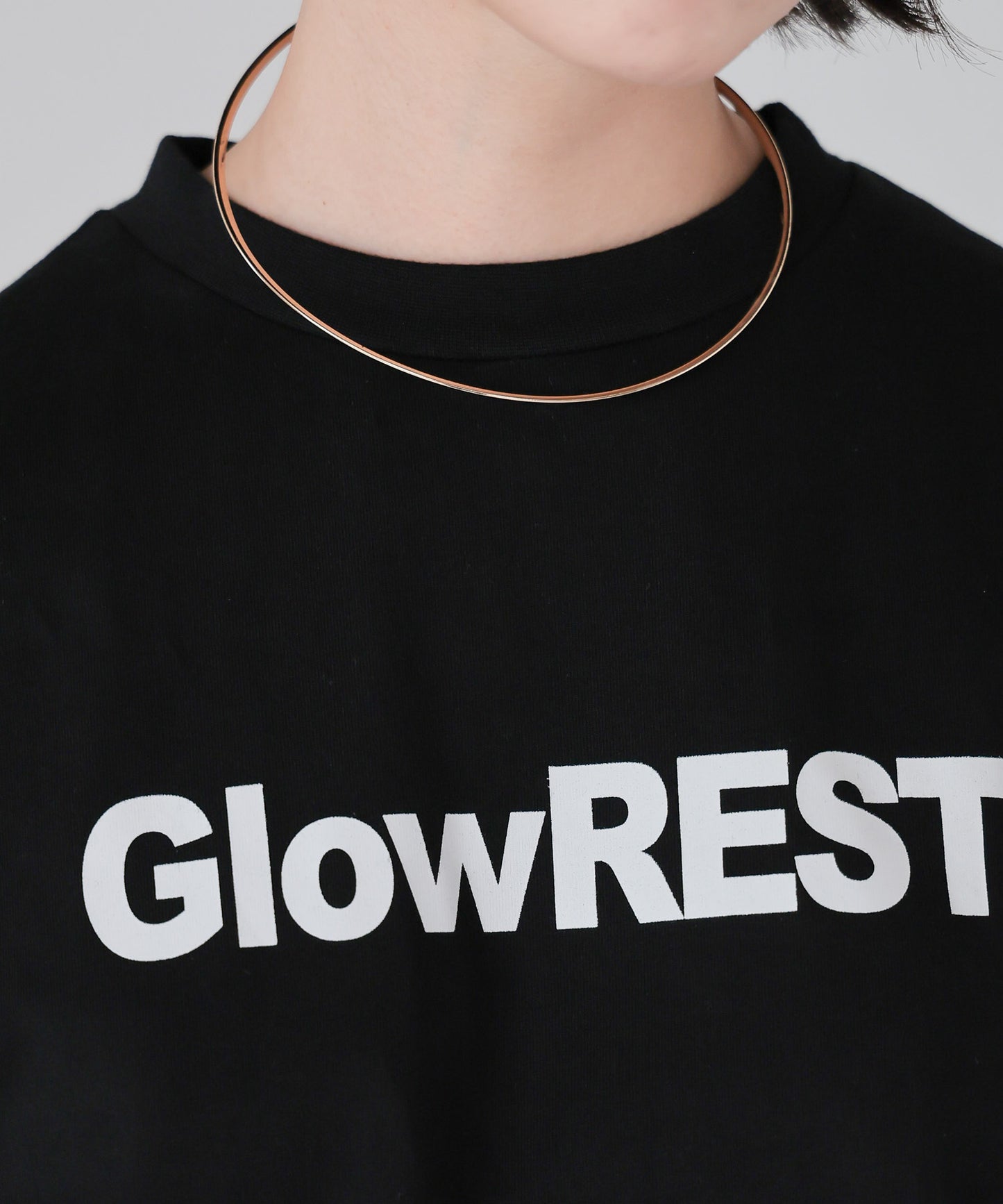 GlowREST Logo T-shirt/GlowRESTロゴTシャツ