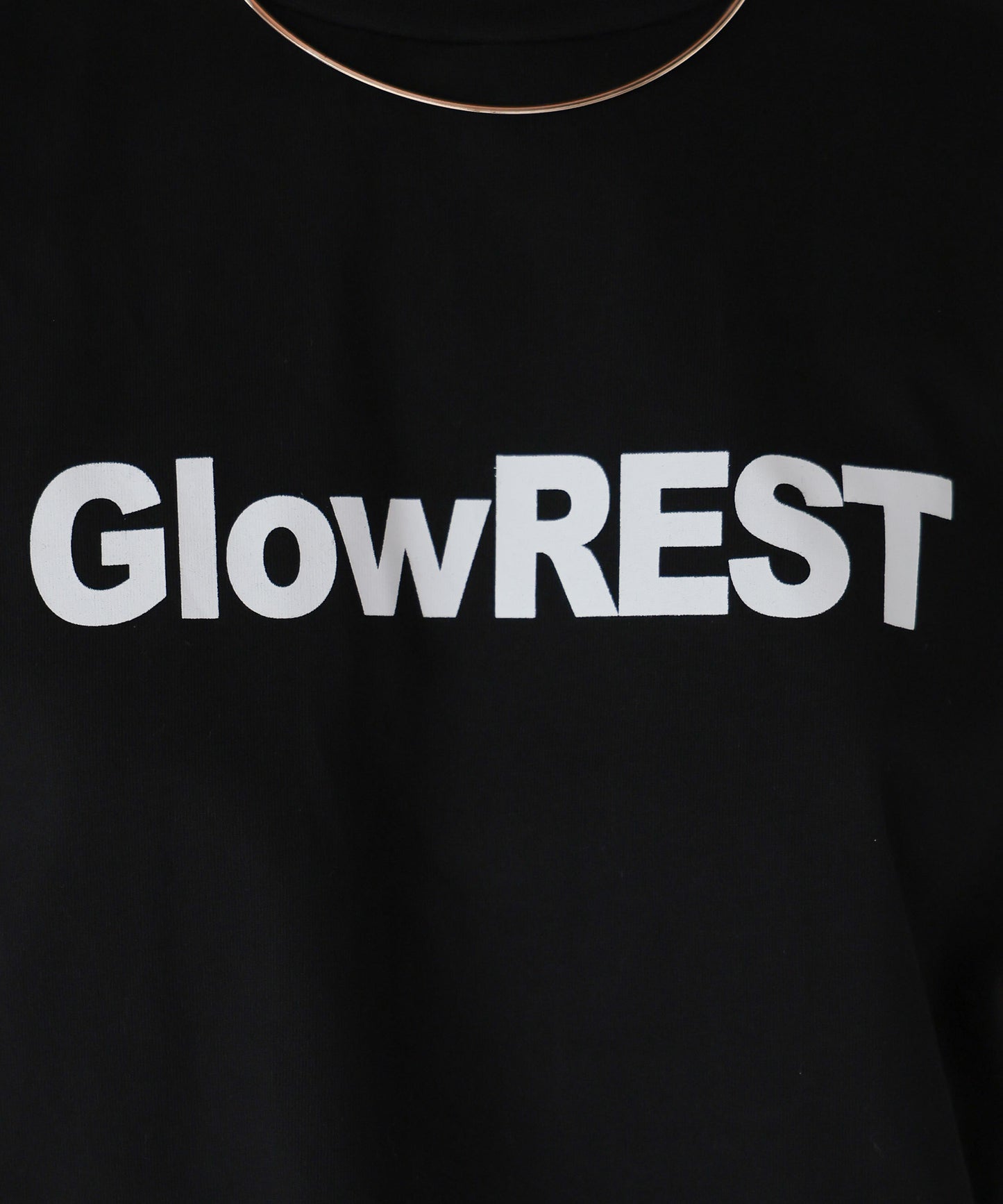 GlowREST Logo T-shirt/GlowRESTロゴTシャツ