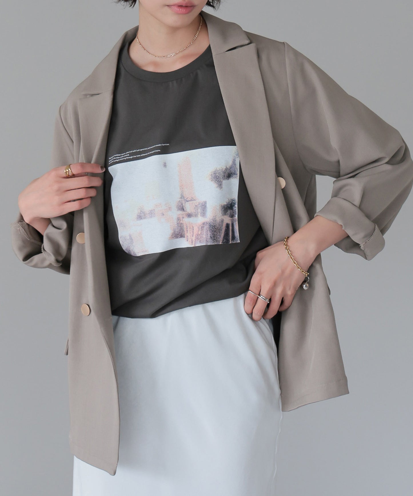 Terrace Photo Tee / テラスフォトTシャツ