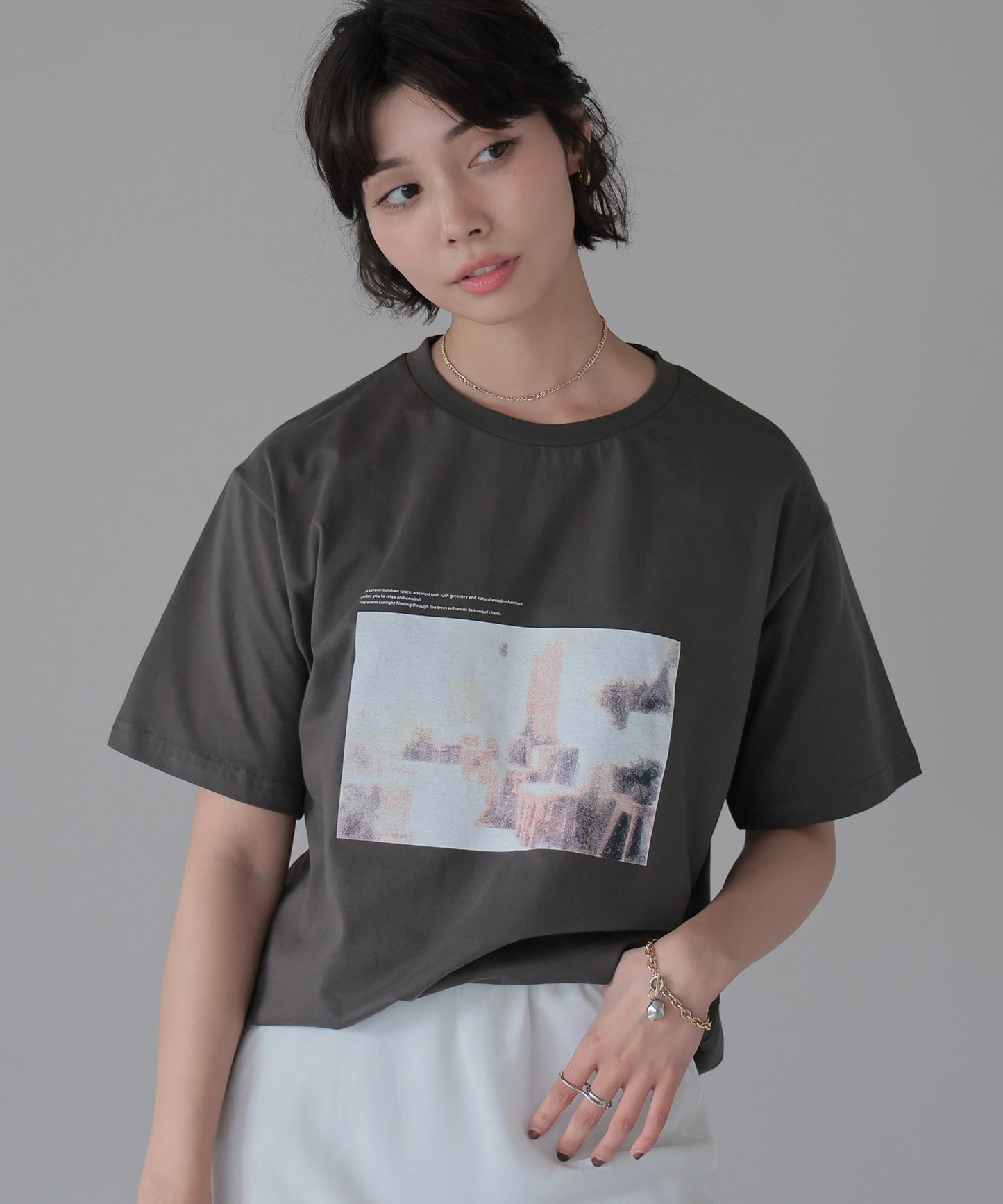 Terrace Photo Tee / テラスフォトTシャツ