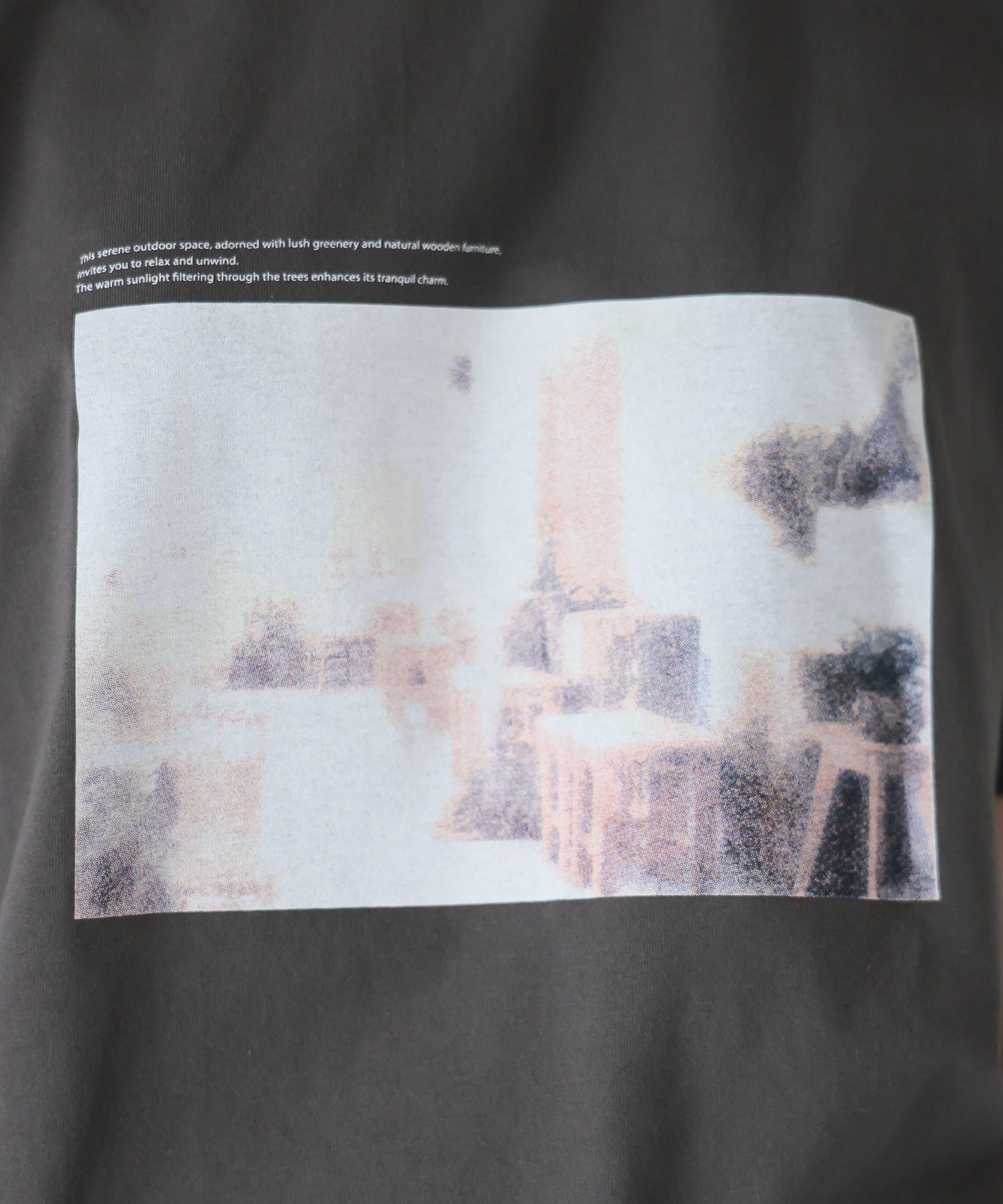 Terrace Photo Tee / テラスフォトTシャツ